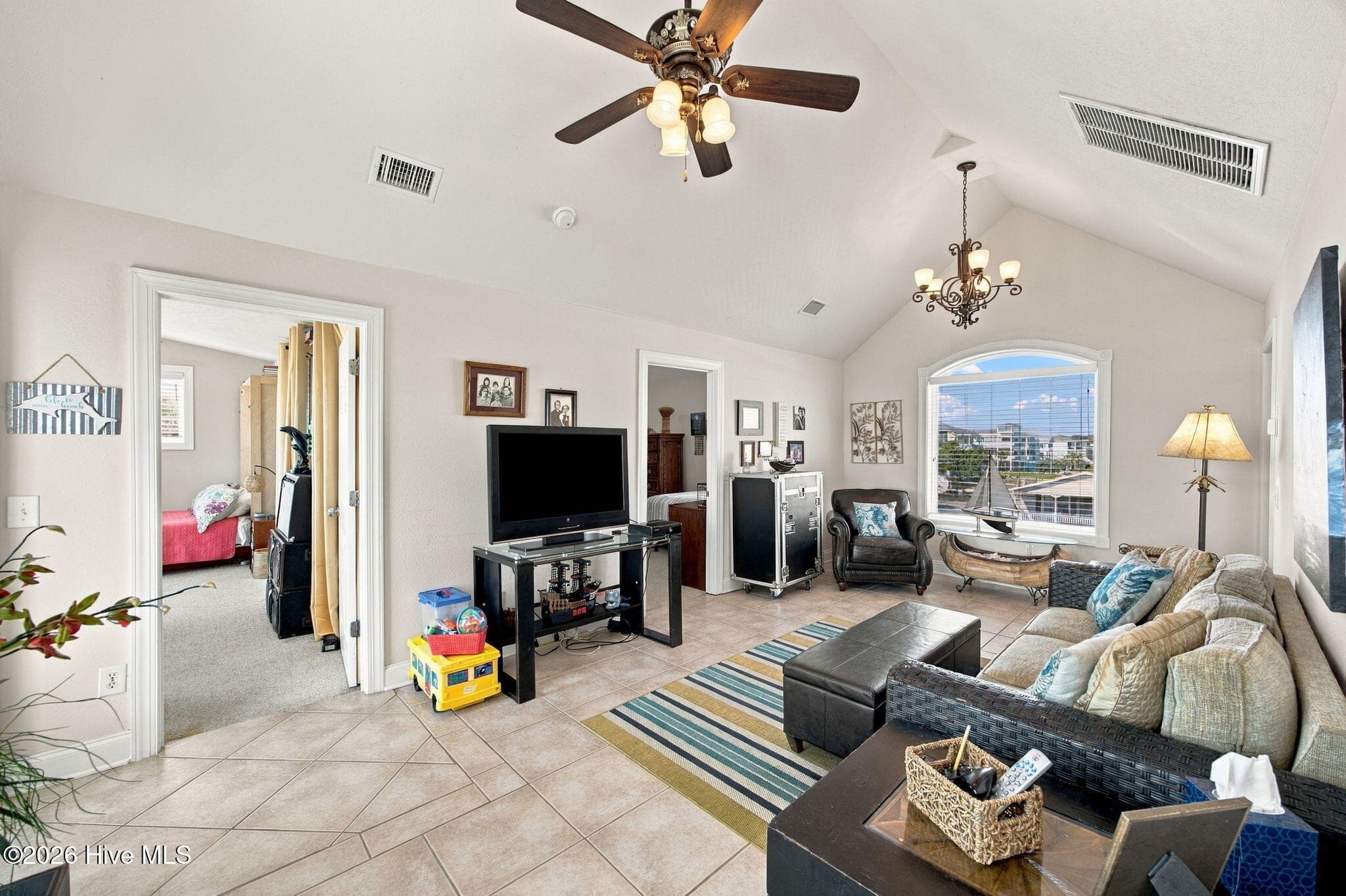 Second Level Living Area - 134 Ocean Boulevard E, Holden Beach, NC 28462, Holden Beach