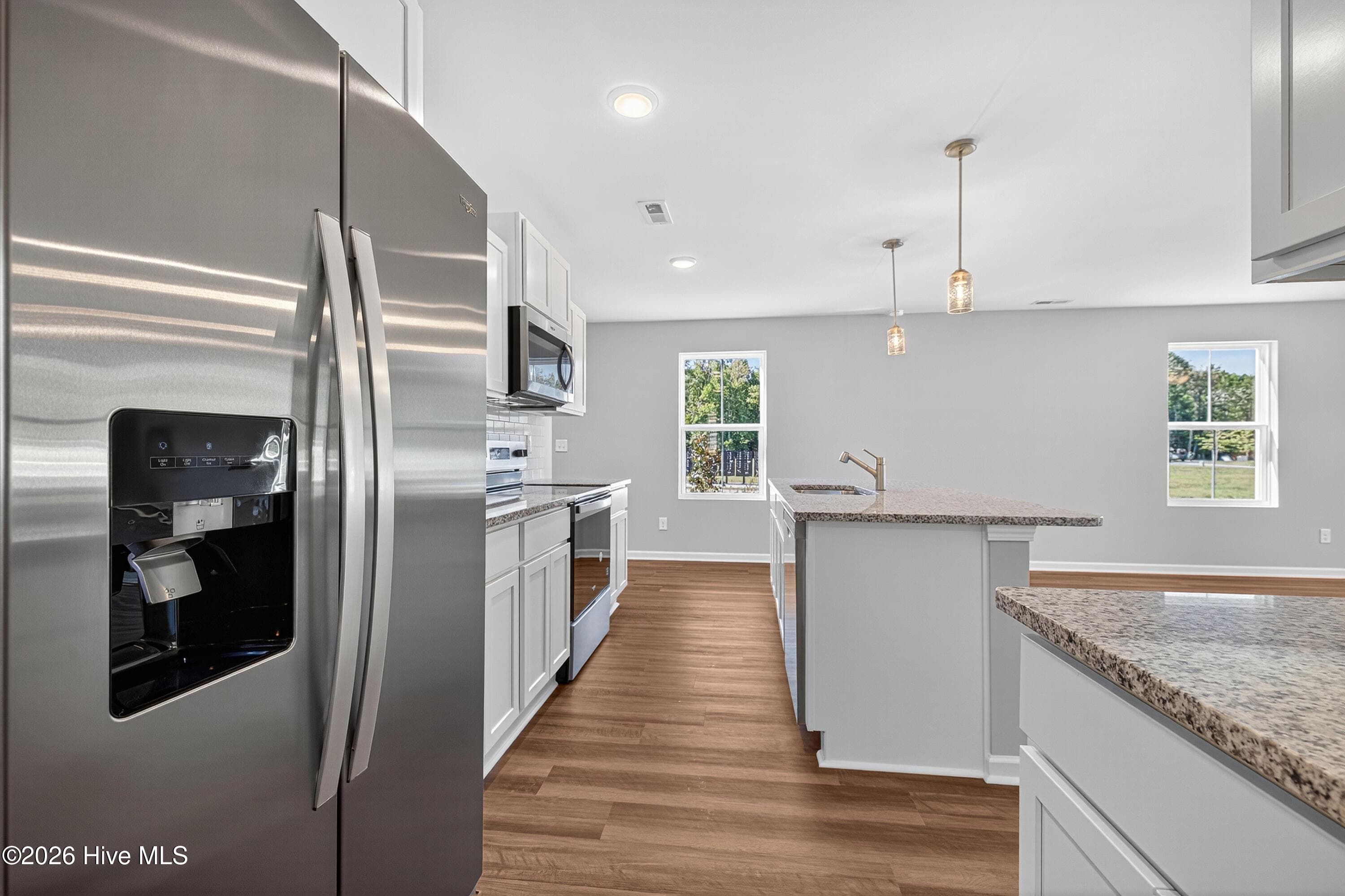 ''Home shown is a representation of the floor plan and may include optional features or upgrades. Elevations, materials, colors, finishes, square footage, and included features may vary from the actual home. Please consult a Sales Representative for complete details.'' - 213 Brookfield Branch Road 16, Hampstead, NC 28443