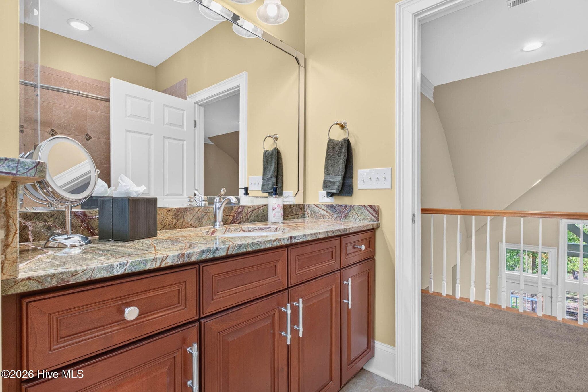 Guest bathroom. - 5208 White Ibis Court, Southport, NC 28461, Southport