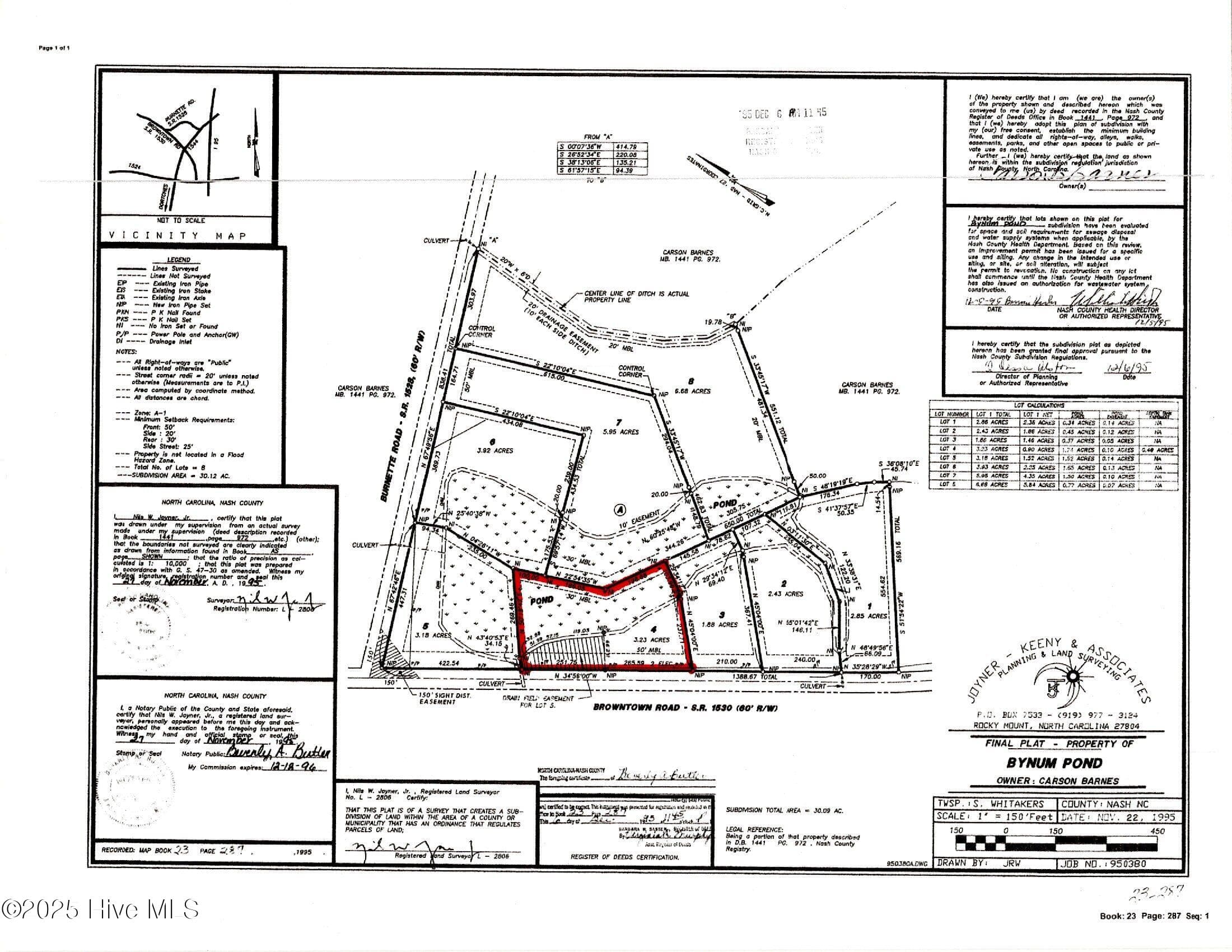 Residential Land at 000 4 Bynum Pond N Browntown Road, Battleboro, NC 27809, Battleboro, photo 2 of 2