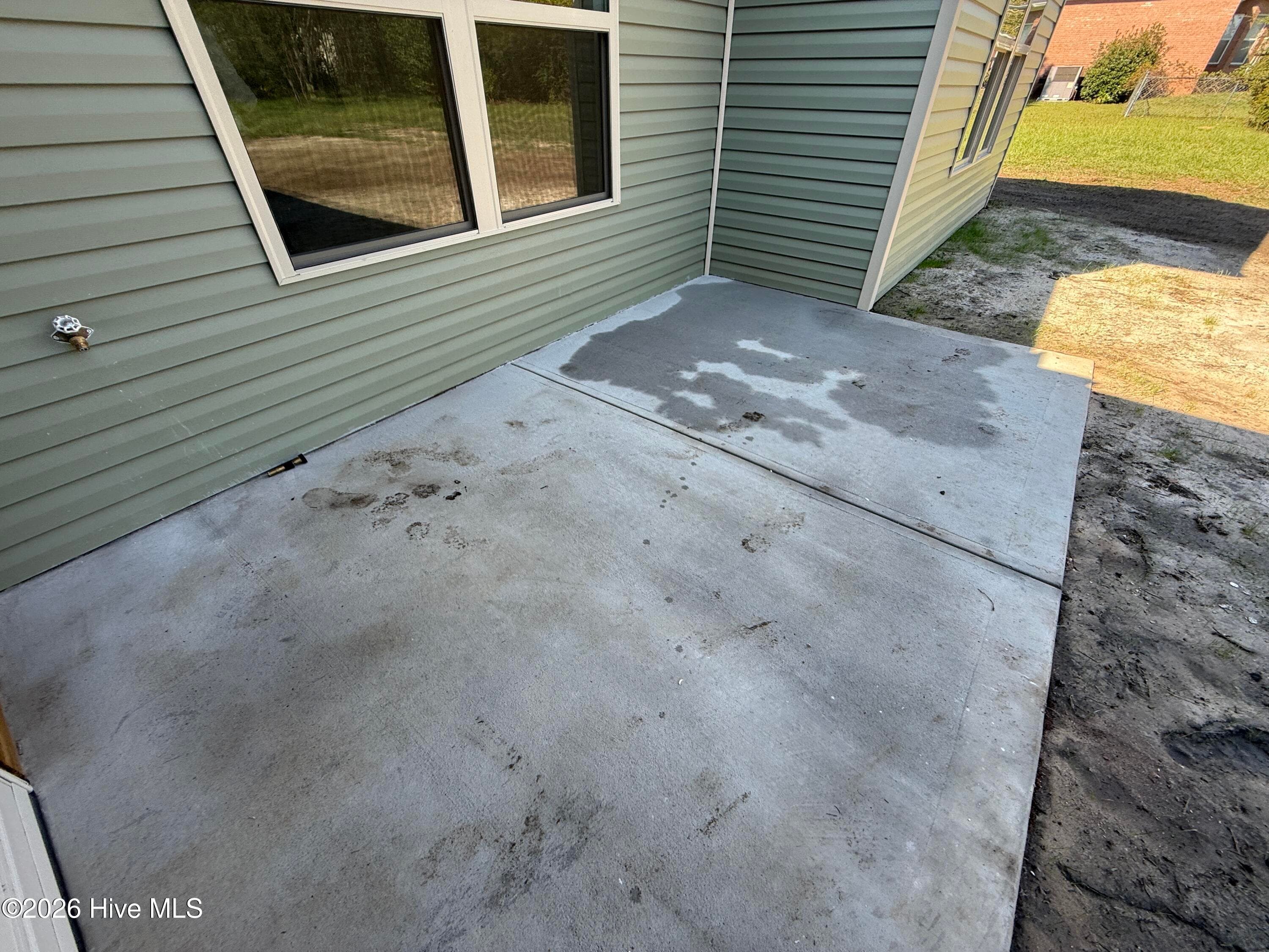 8'W x 13'L attached grilling pad with water - 111 E Quaker Road E, Wrens, GA 30833
