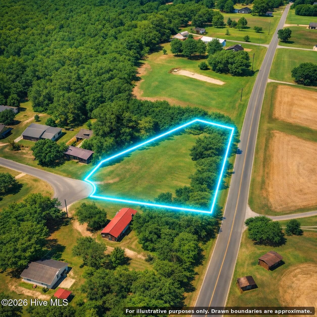 Residential Lot at 0 Rough Lane, Louisburg, NC 27549, photo 7 of 10