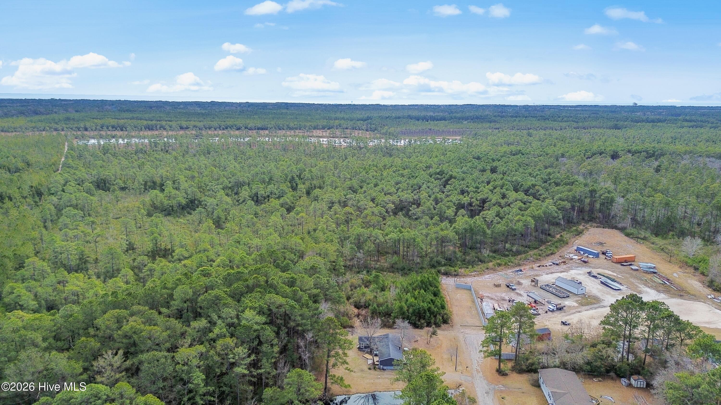 Aerial View (Winter) All green now. - 554 Dark Oak Street SW, Shallotte, NC 28470