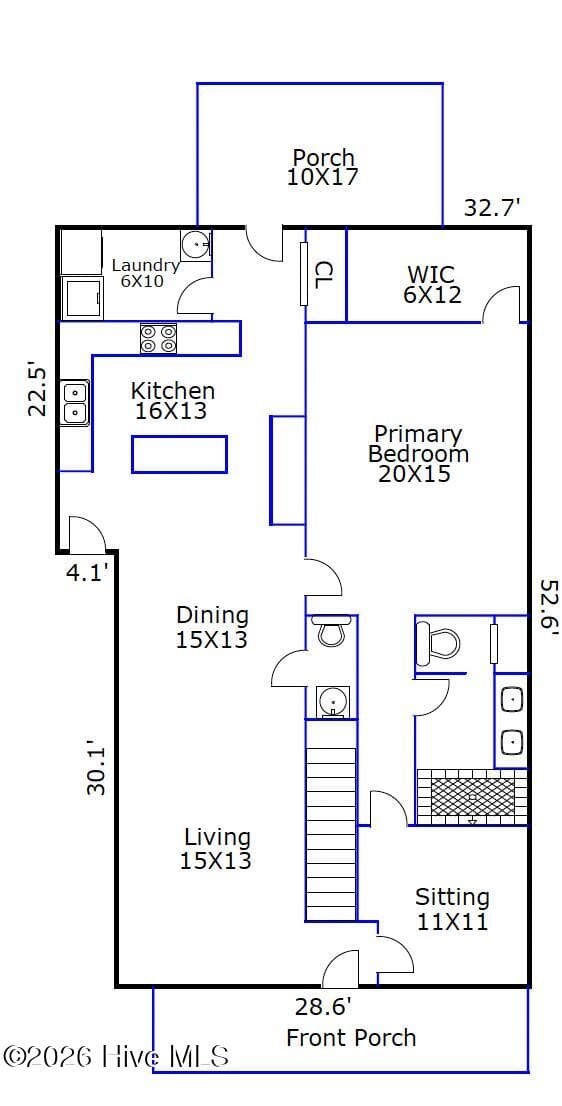 Single Family Residence at 512 Queen Street, Wilmington, NC 28401, photo 20 of 95