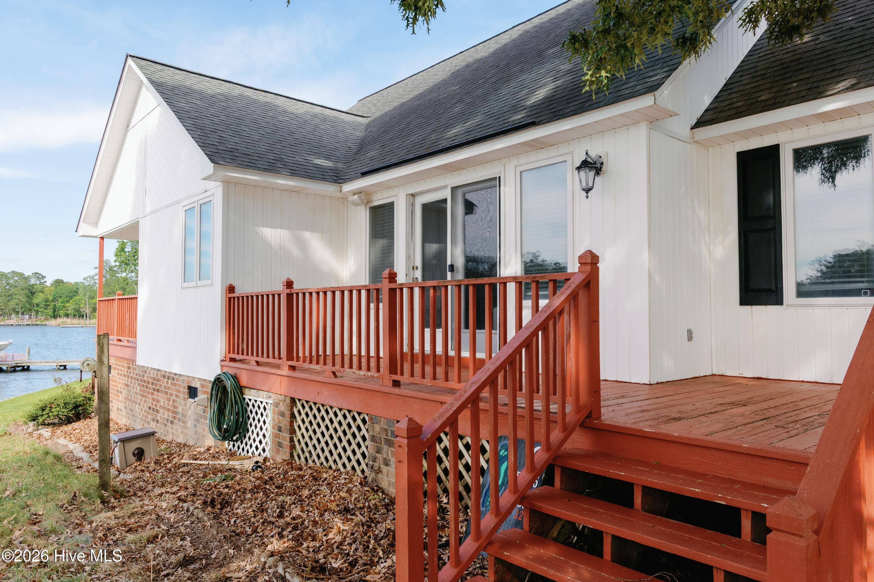 Back Deck - 674 Brooks Road, Bath, NC 27808