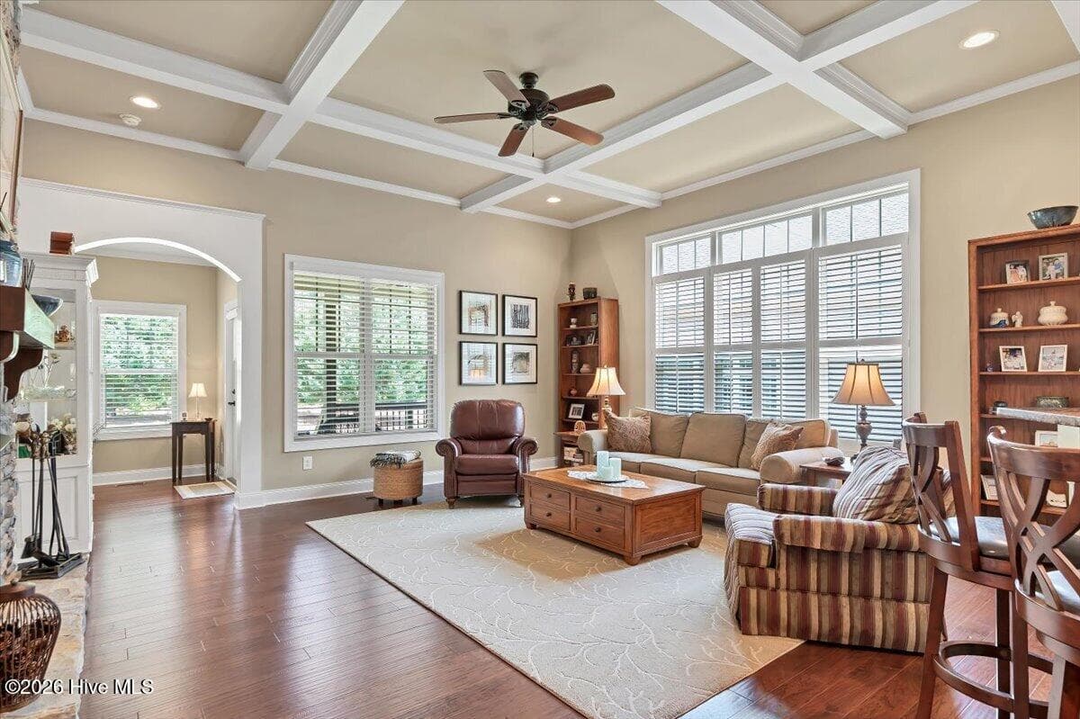 Living room - 1 Robins Roost B, Whispering Pines, NC 28327