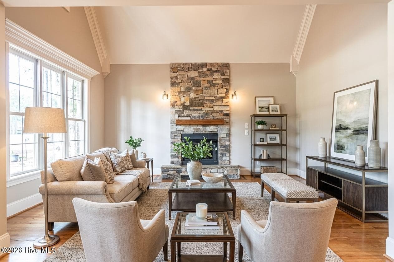 Keeping room-virtually staged - 38 E Augusta Lane, Southern Pines, NC 28387