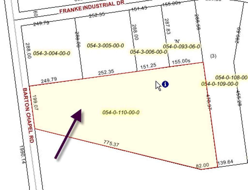 Unimproved Land at 1812 Barton Chapel Road, Augusta, GA 30909, photo 2 of 4