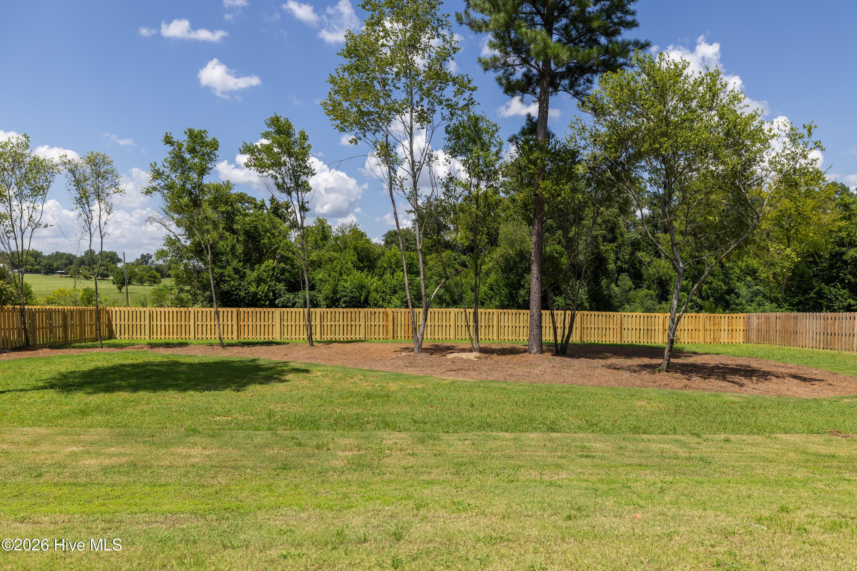 Back yard privacy fence - 1488 Bellingham Drive, Beech Island, SC 29842