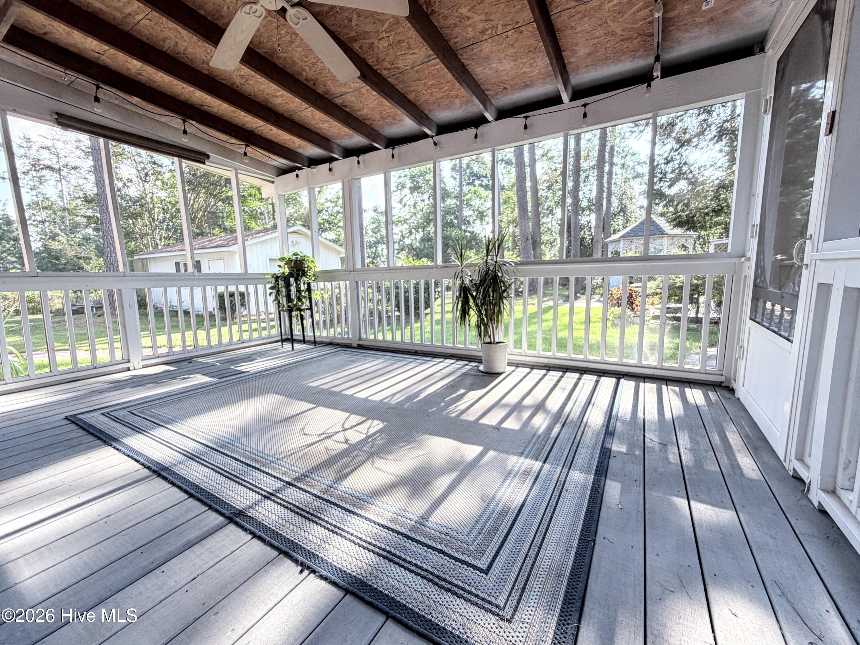 inside screened porch - 13 Farrington Way, North Augusta, SC 29860
