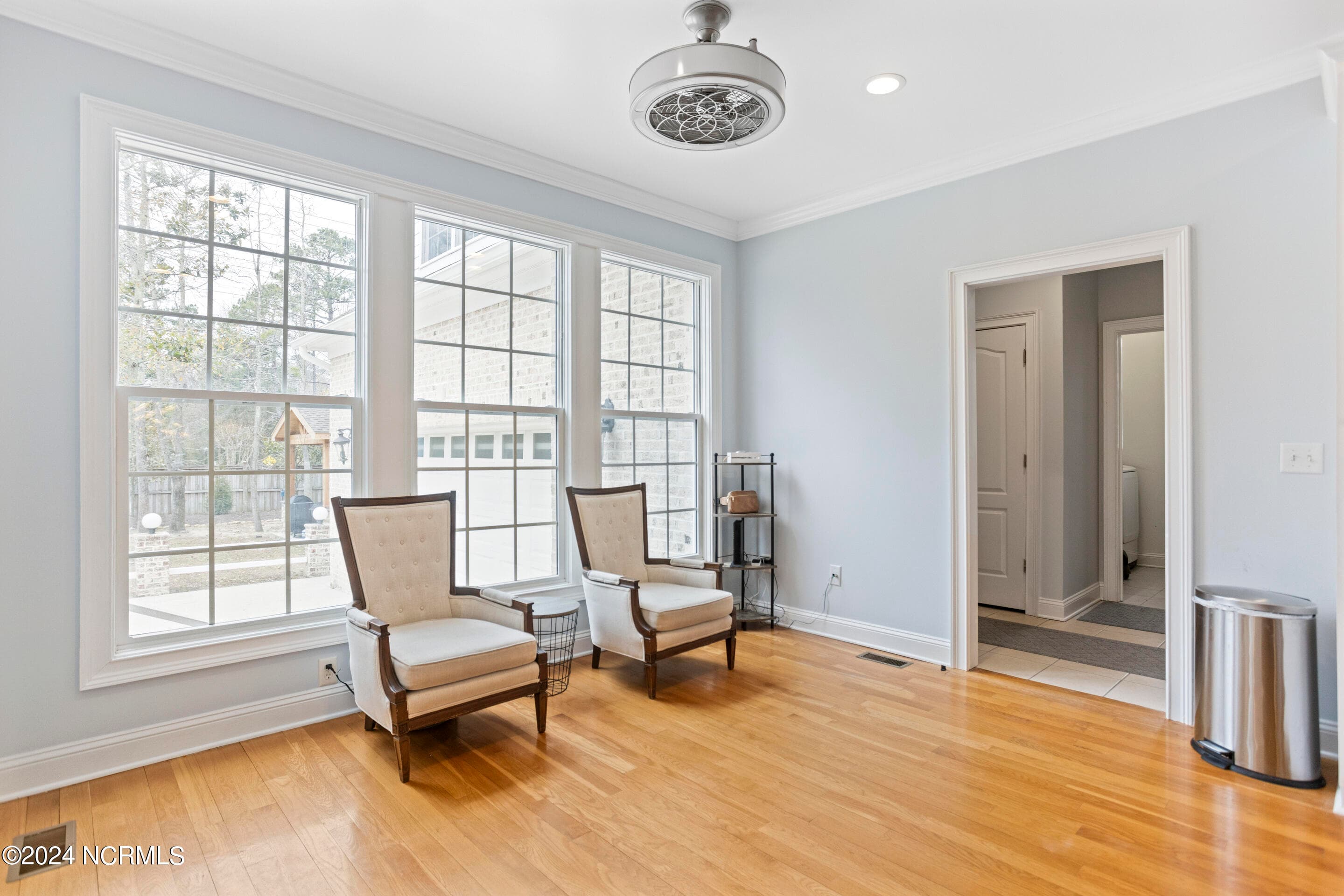 Eat in kitchen/Breakfast nook. Hallway leads to stairs, laundry, and garage - 10213 Mariners Cove Court, Leland, NC 28451, Leland