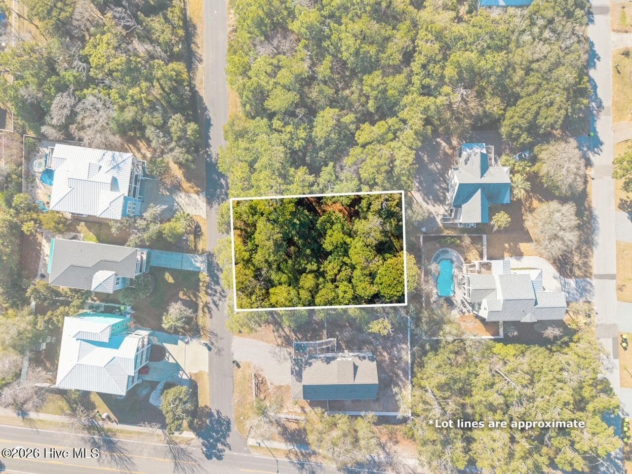 Wooded at 14 14 SE 68th Street, Oak Island, NC 28465, Oak Island, photo 3 of 12
