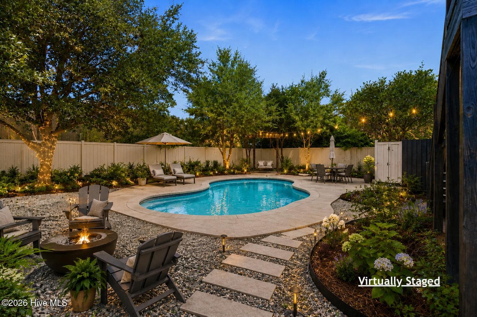 Example of your backyard oasis - 101 NW 11th Street, Oak Island, NC 28465
