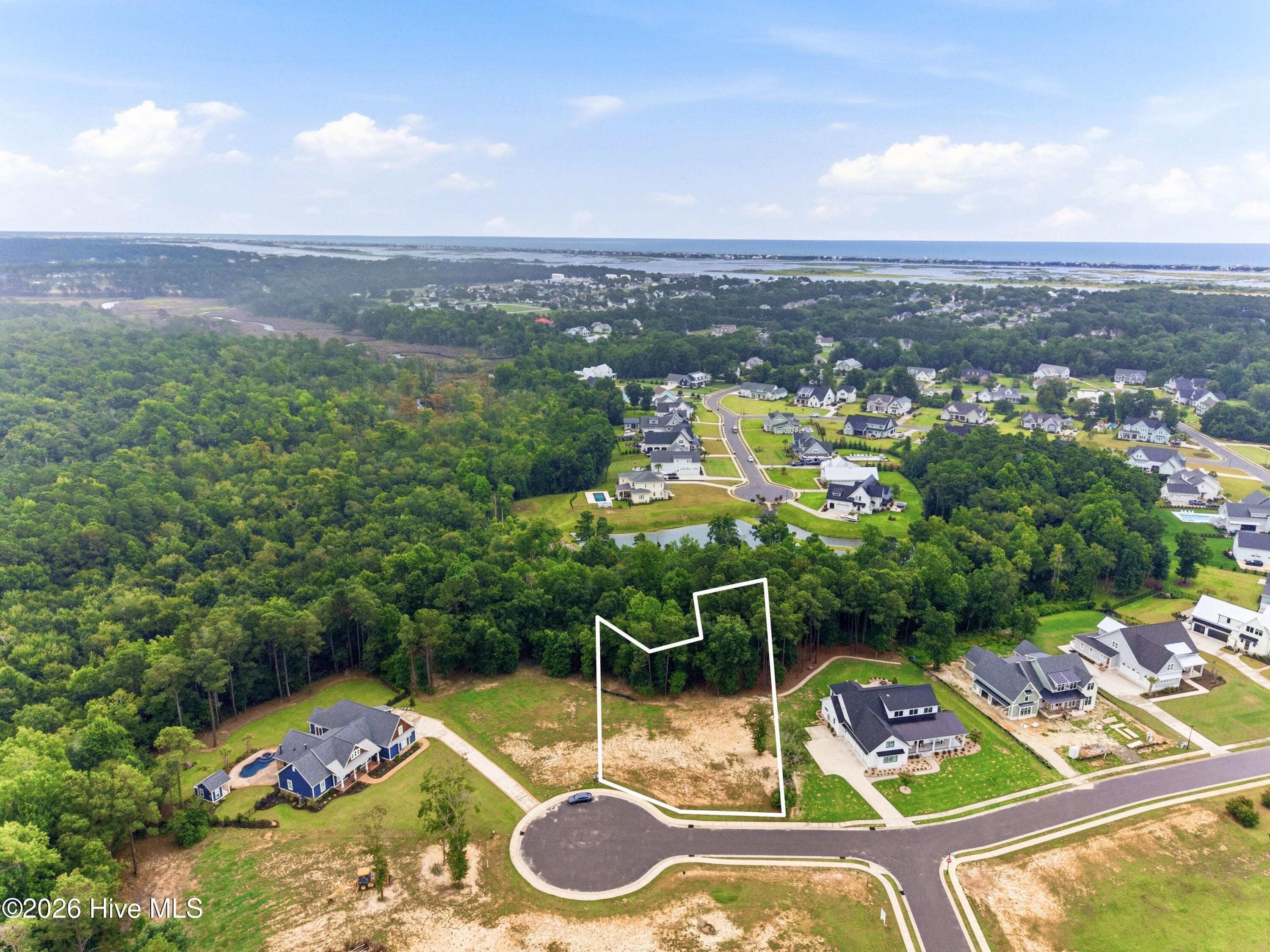 This homesite is ready for you! - 26 26 W Scarborough Court, Hampstead, NC 28443