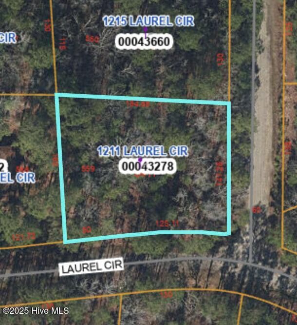 Residential Land at 1211 Laurel Circle, Vass, NC 28394, photo 3 of 4