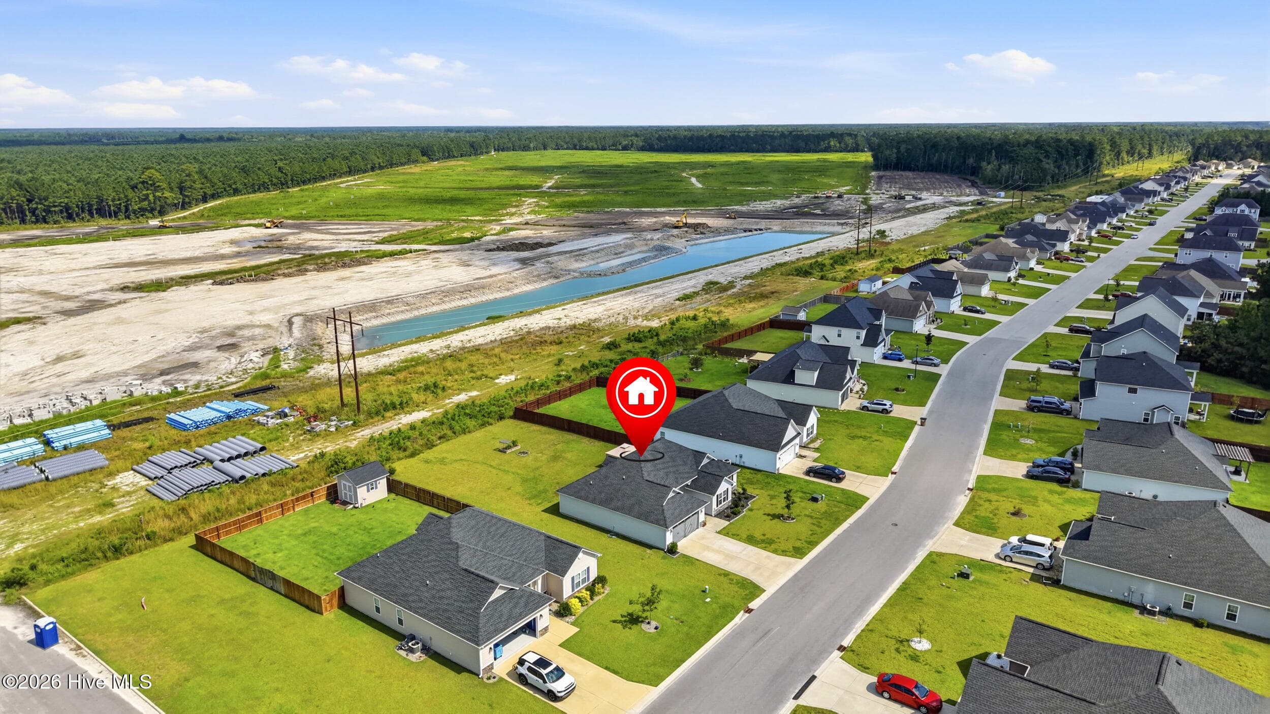 Single Family Residence at 306 Wood House Drive, Jacksonville, NC 28546, photo 51 of 56