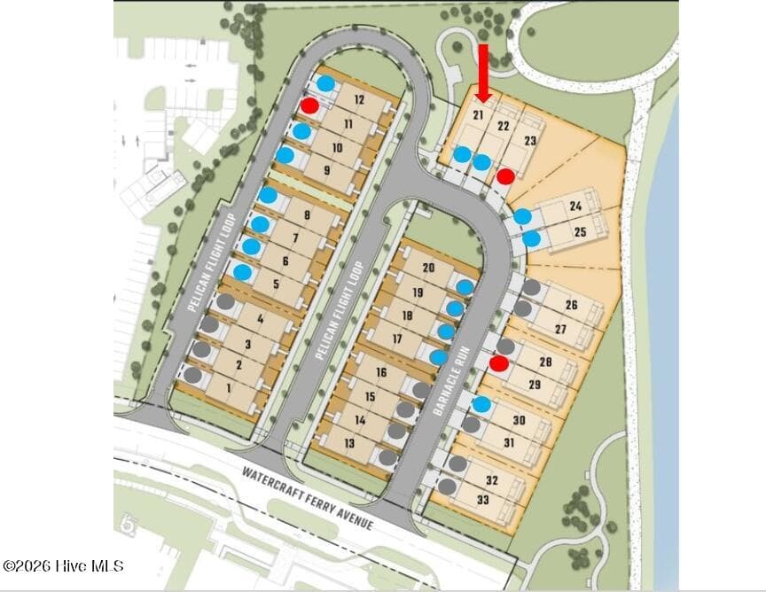 Community Map Lot #21 - 388 Barnacle Run, Wilmington, NC 28412