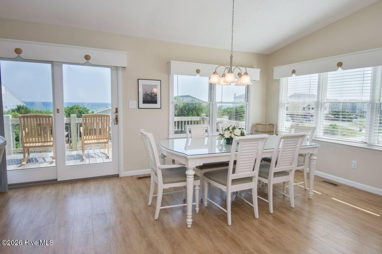 Dining Area - 6820 Ocean Drive, Emerald Isle, NC 28594