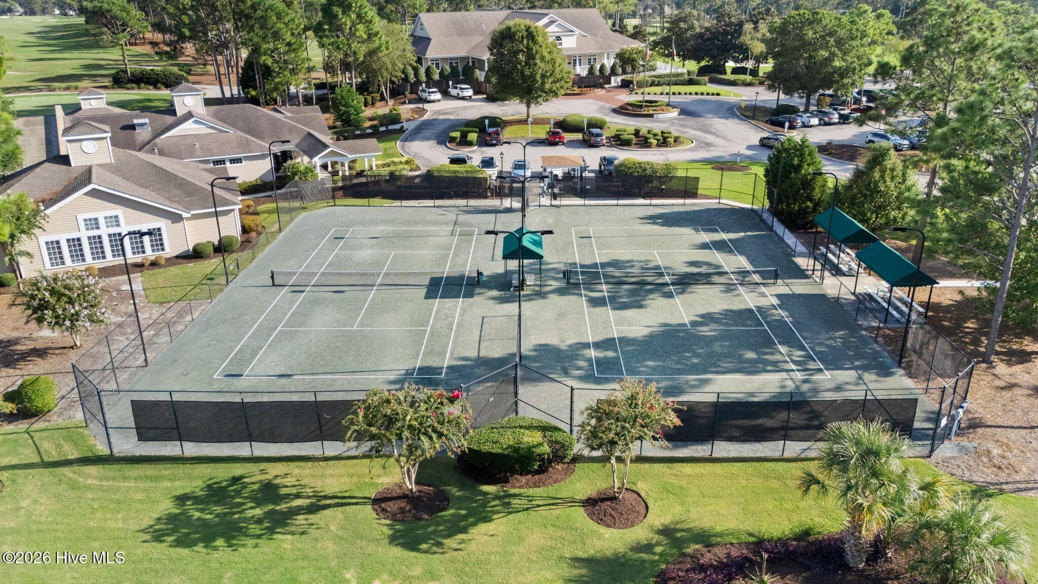 Community and Club amenities include tennis, pickleball, racquetball and more - 2807 Inverness Circle SE, Southport, NC 28461