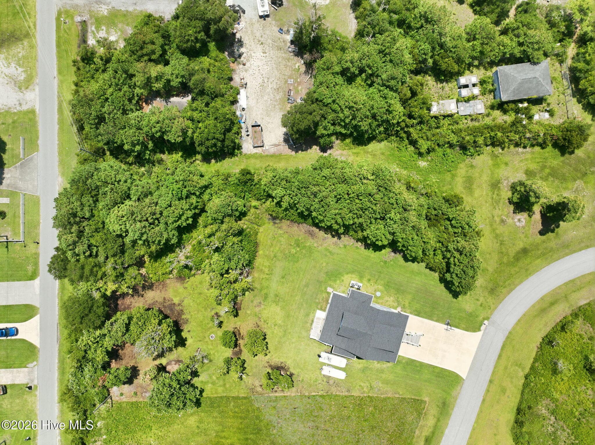 Wooded at 154 Westbay Circle, Harkers Island, NC 28531, photo 4 of 15