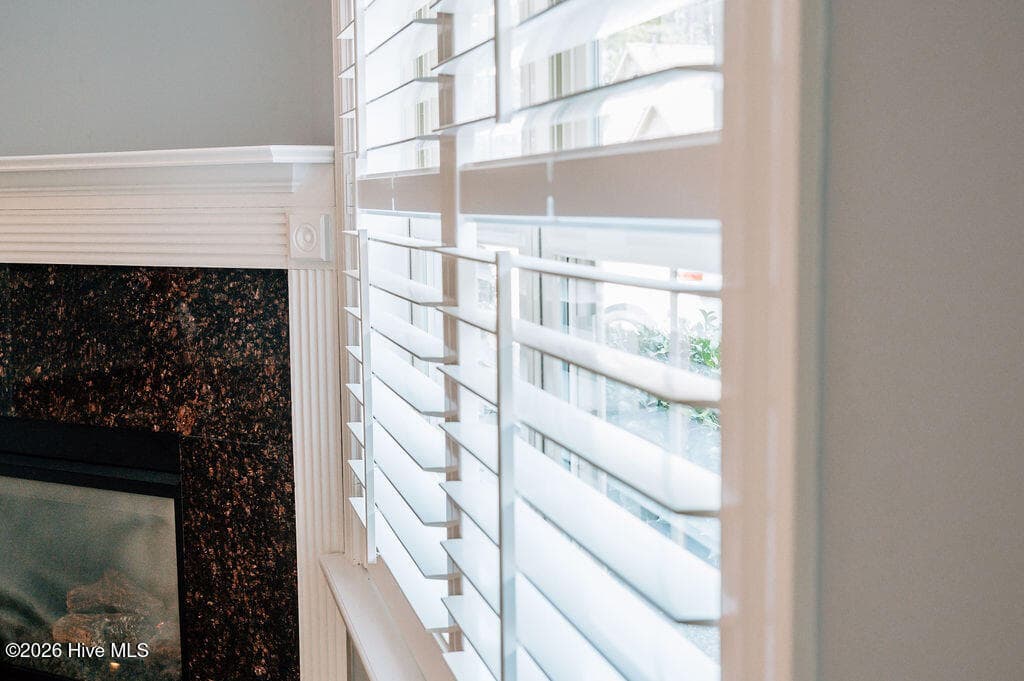 Plantation shutters throughout - 123 W Chelsea Court, Southern Pines, NC 28387