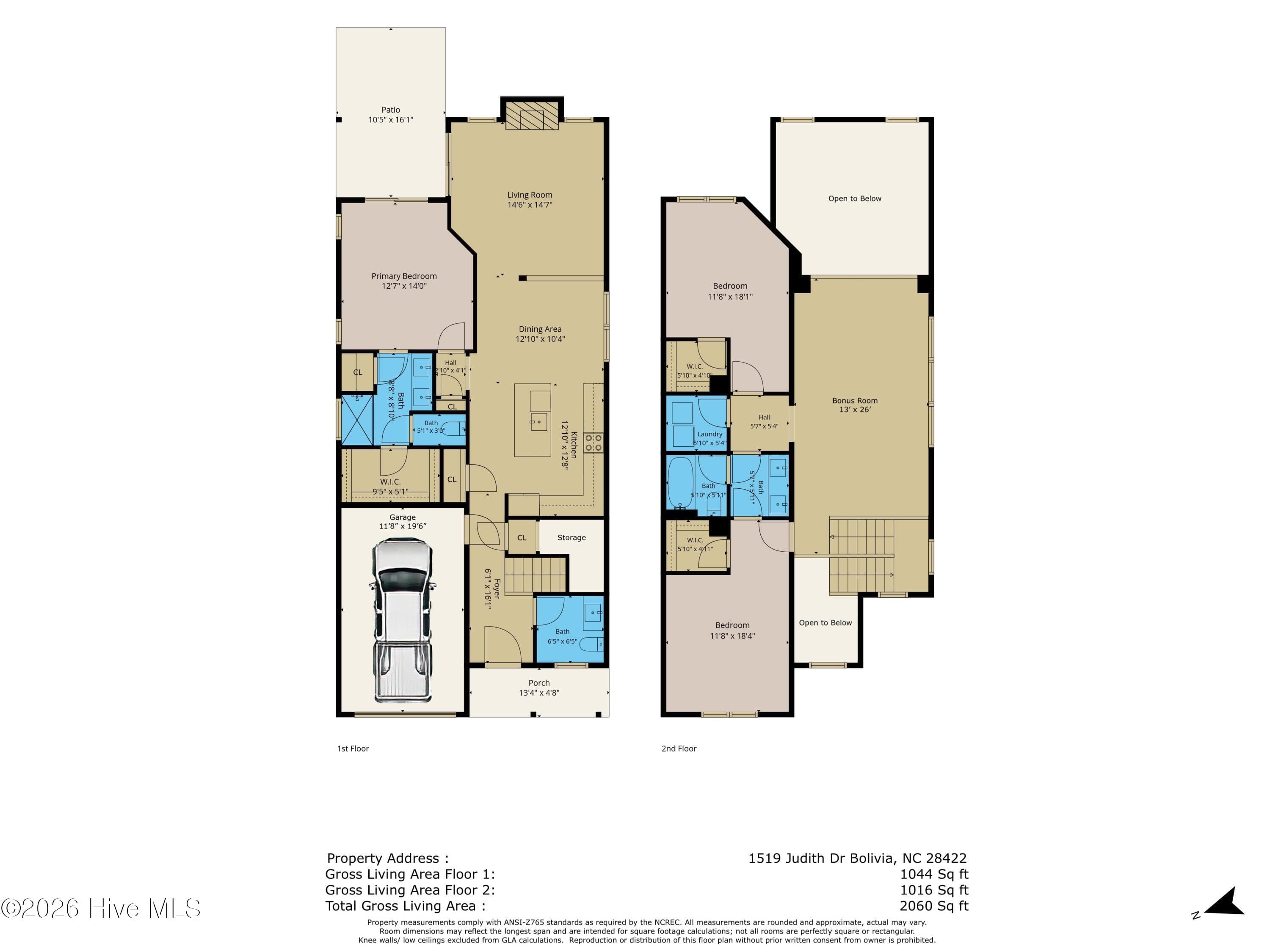 Single Family Residence at 1519 Judith Drive SE, Bolivia, NC 28422, photo 2 of 96