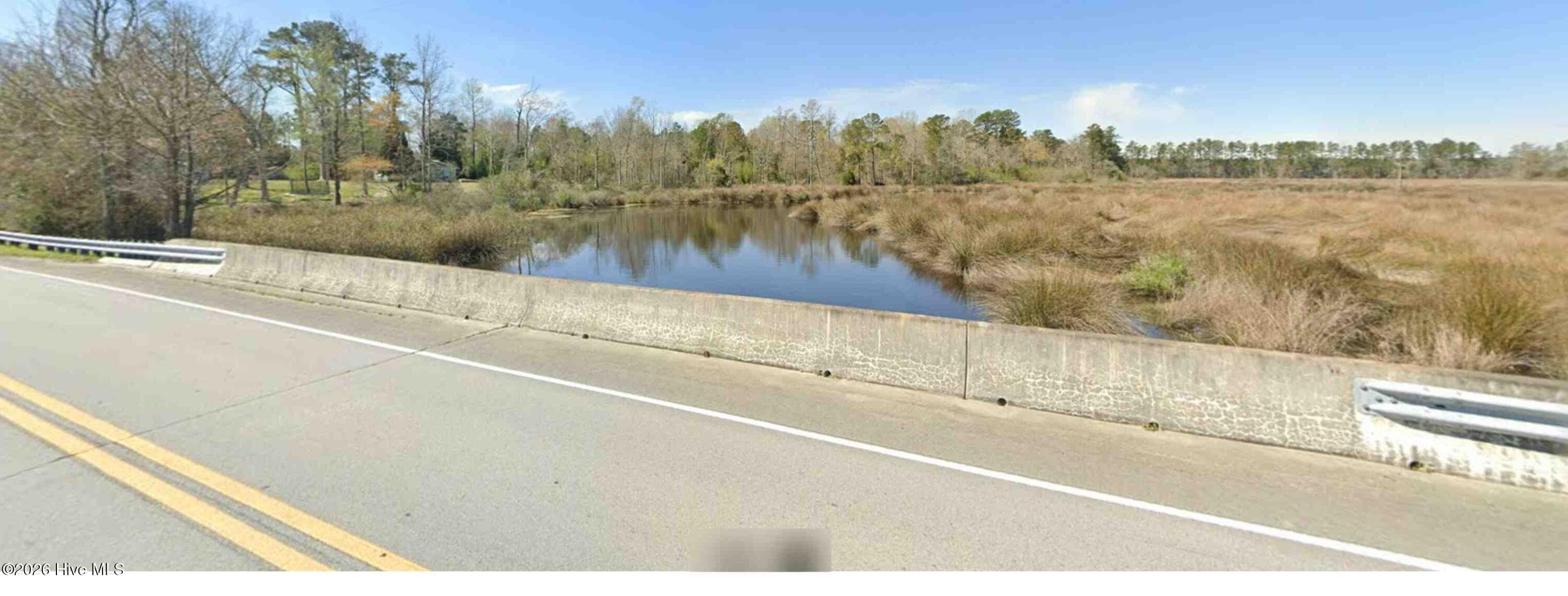 View of Property Waterfront from Bay City Rd Bridge March 2024 - 314 Multiple Lots Dees Avenue, Bayboro, NC 28515