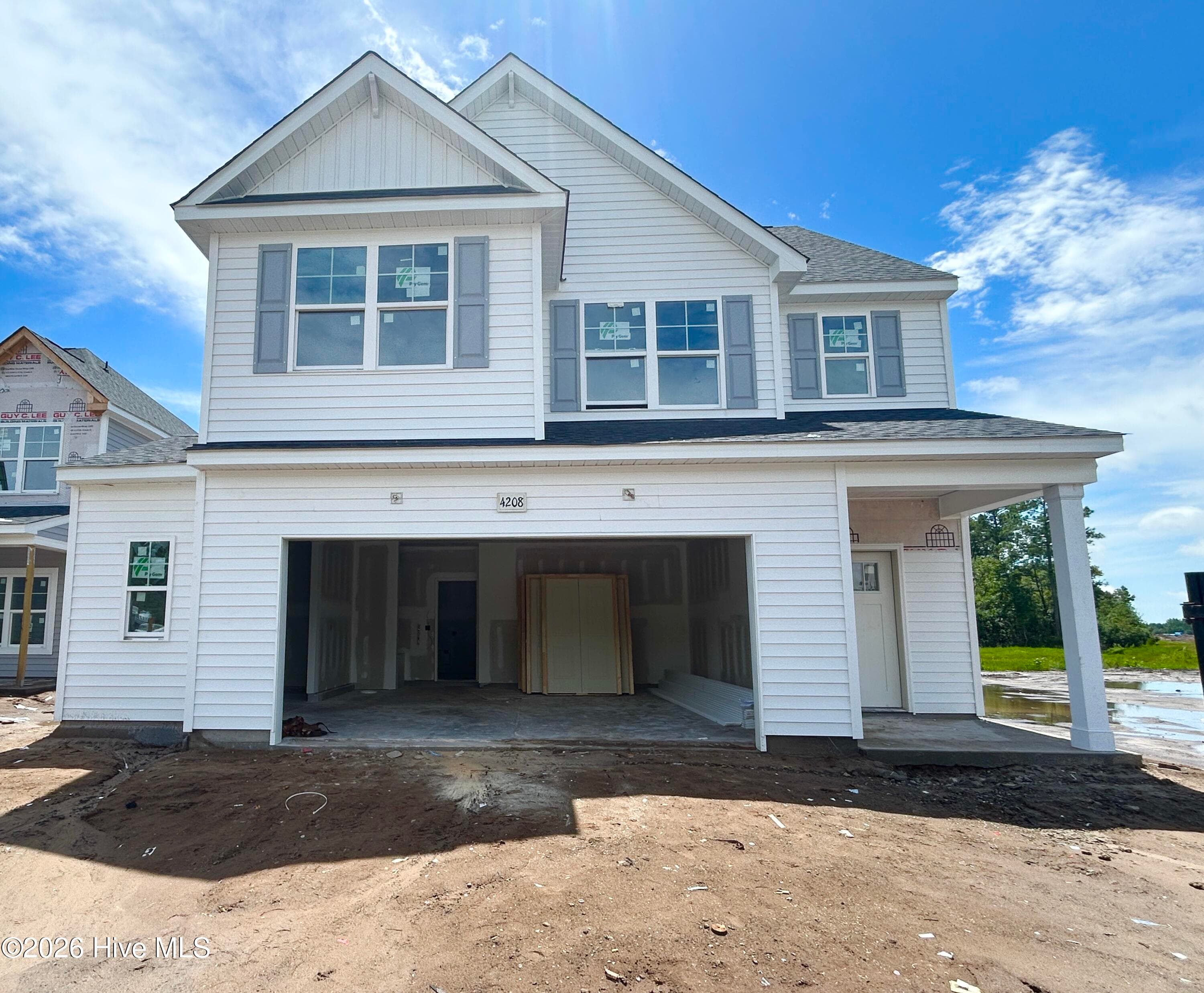 Construction is well underway! - 4208 Workman Loop 94, Leland, NC 28451