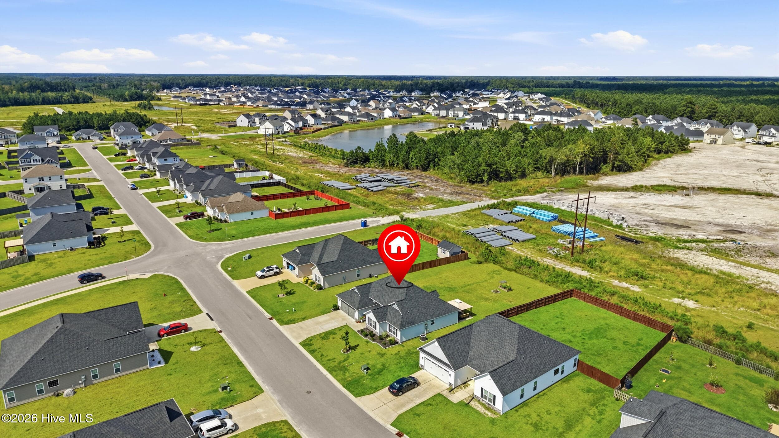 Single Family Residence at 306 Wood House Drive, Jacksonville, NC 28546, photo 52 of 56