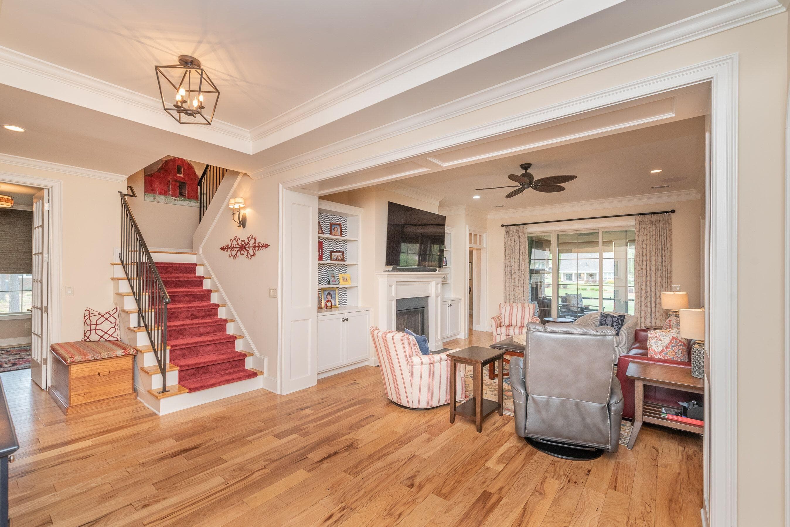 Foyer looking into family room - 207 Quiet Oak Court, Aiken, SC 29803