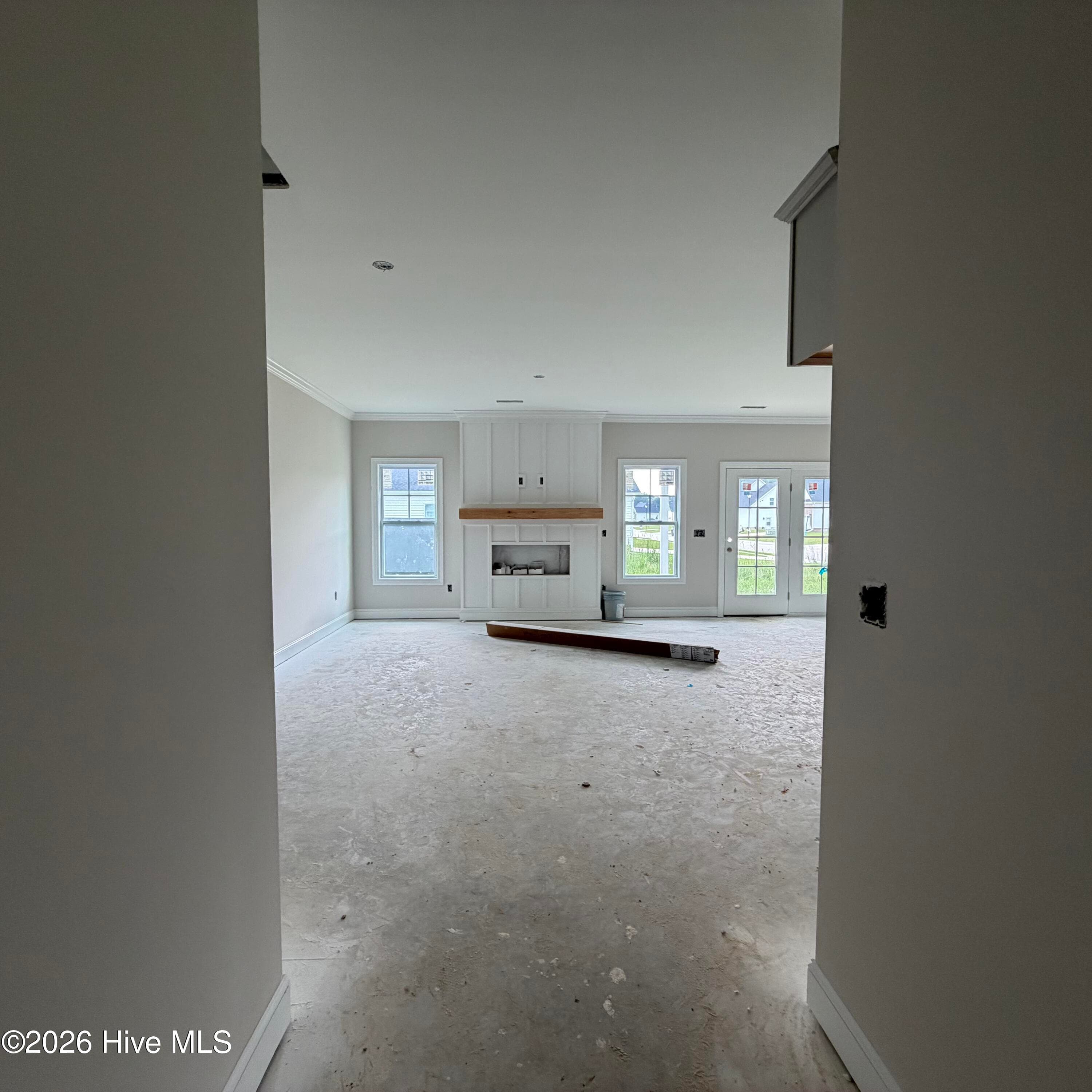 hello , this is quite an entry with fireplace and wall of windows ! - 3229 Meadow Drive, Farmville, NC 27828