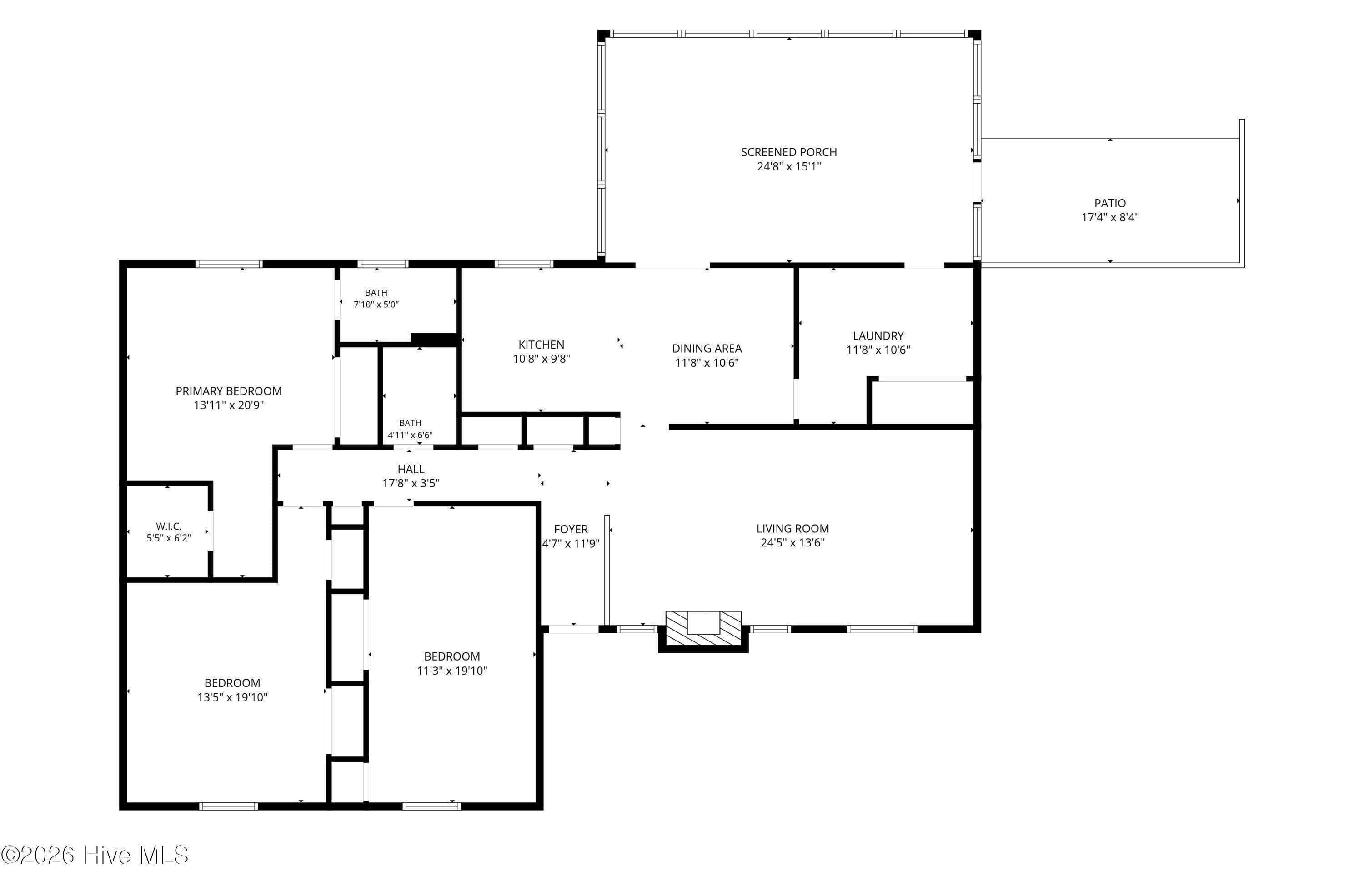 Single Family Residence at 282 Riggs Road, Hubert, NC 28539, photo 3 of 3