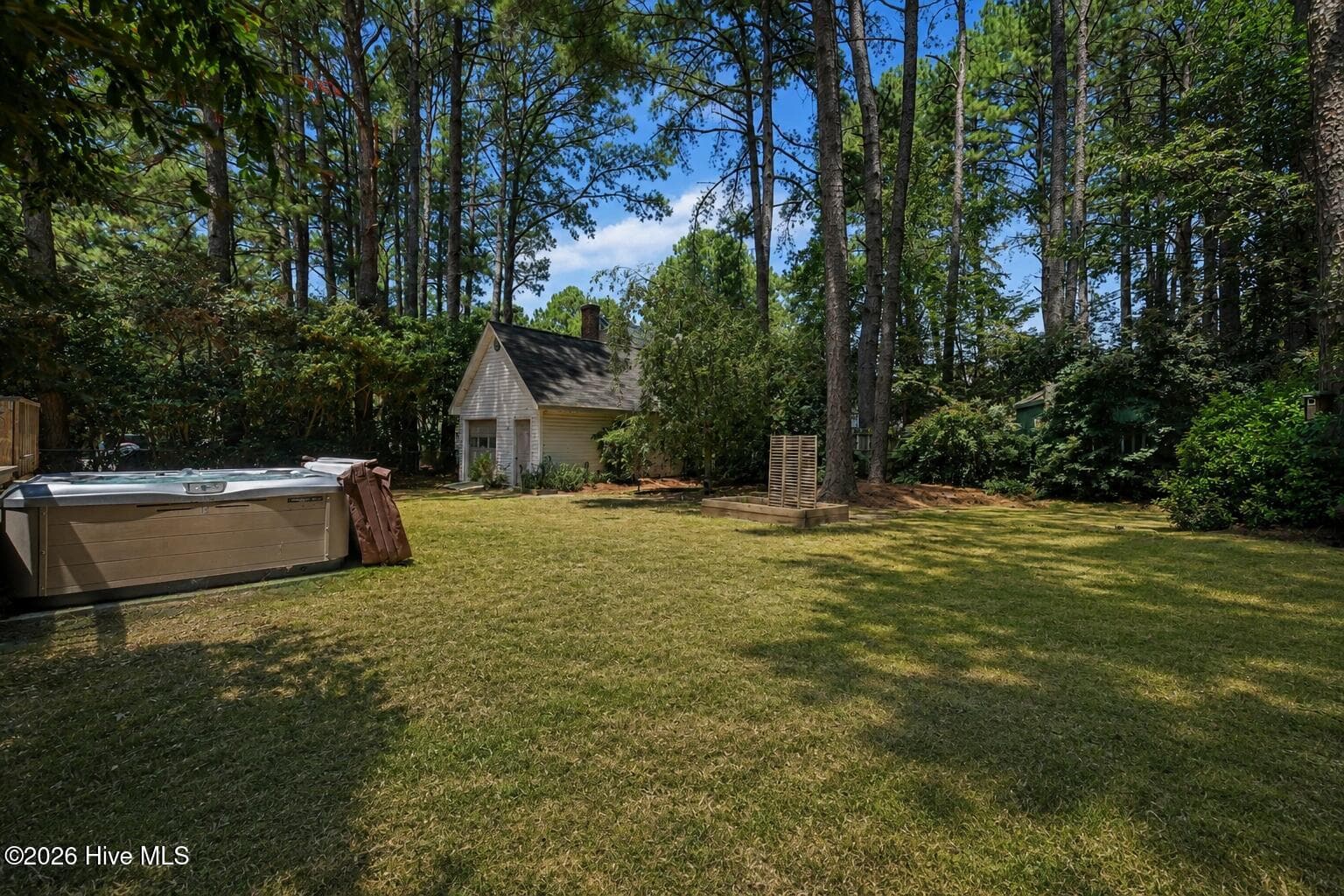 Backyard view - 2112 Burnside Drive NW, Wilson, NC 27896
