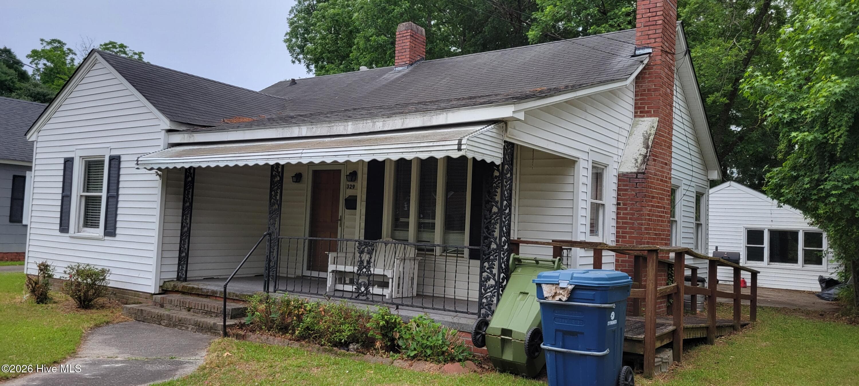 FROM DRIVEWAY - 329 E 11th Street, Washington, NC 27889
