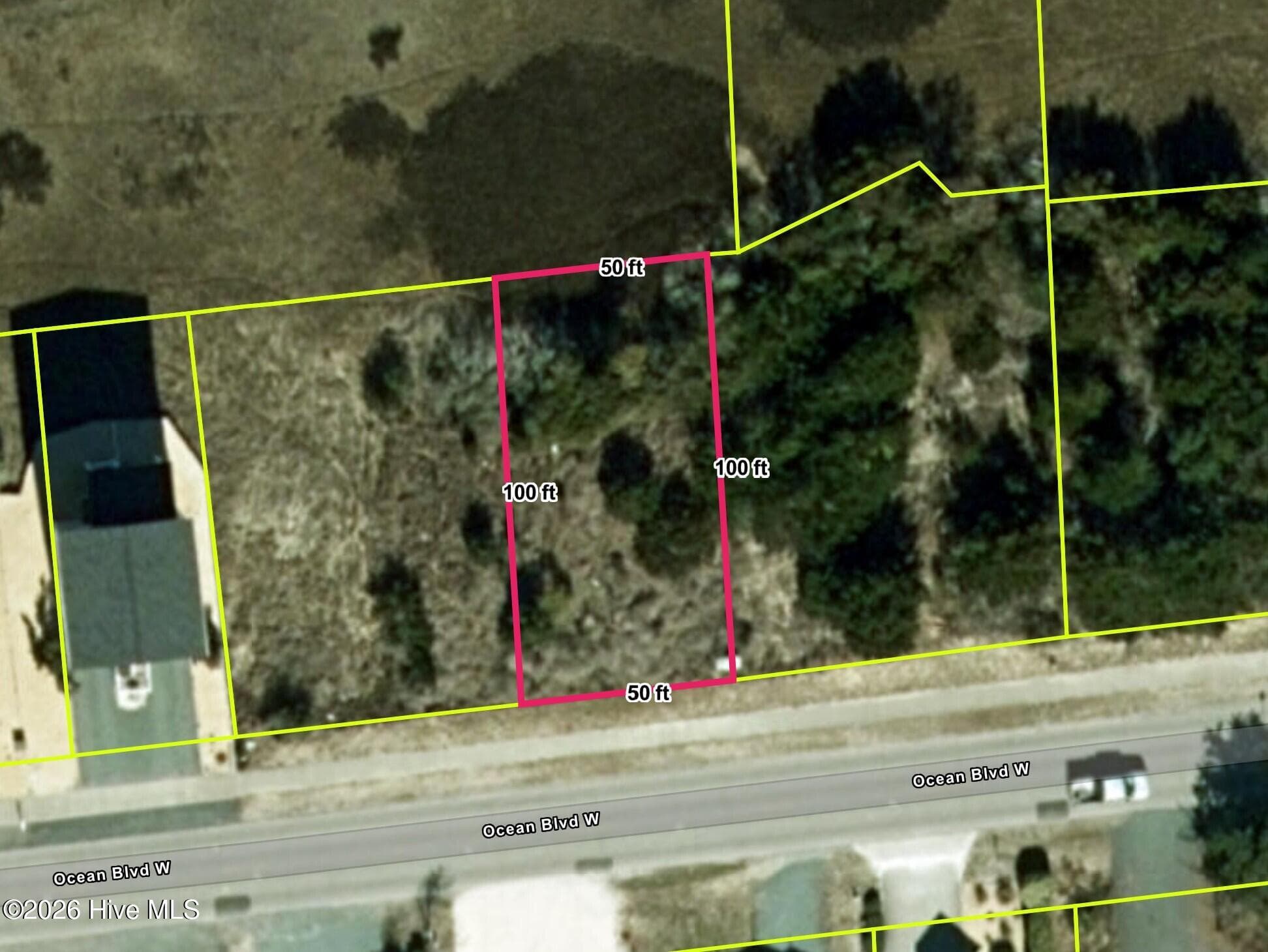 Residential Lot at 836 Ocean Boulevard W, Holden Beach, NC 28462, photo 3 of 6
