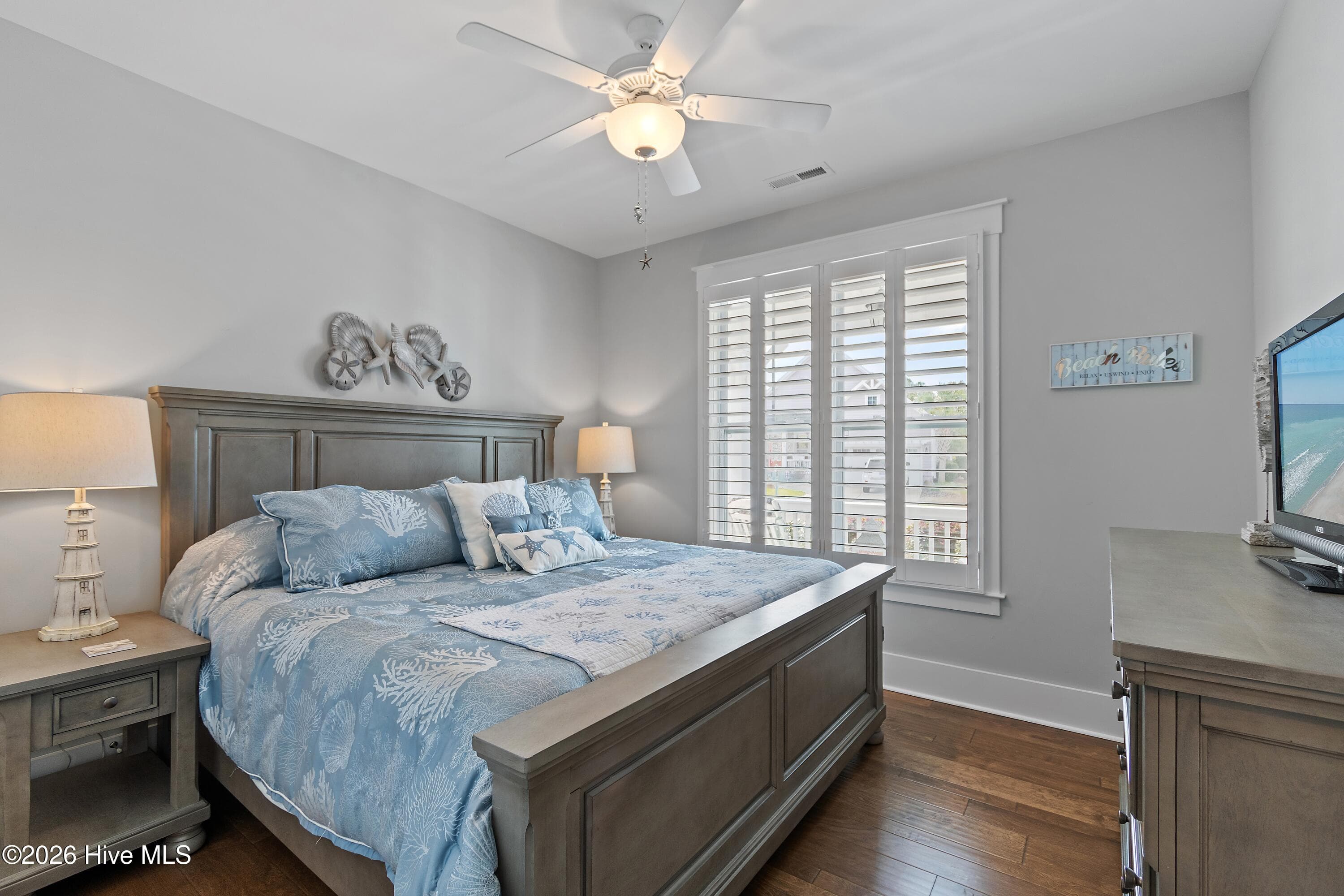 Bedroom #2 on first floor. - 6358 Bryson Drive SW, Ocean Isle Beach, NC 28469
