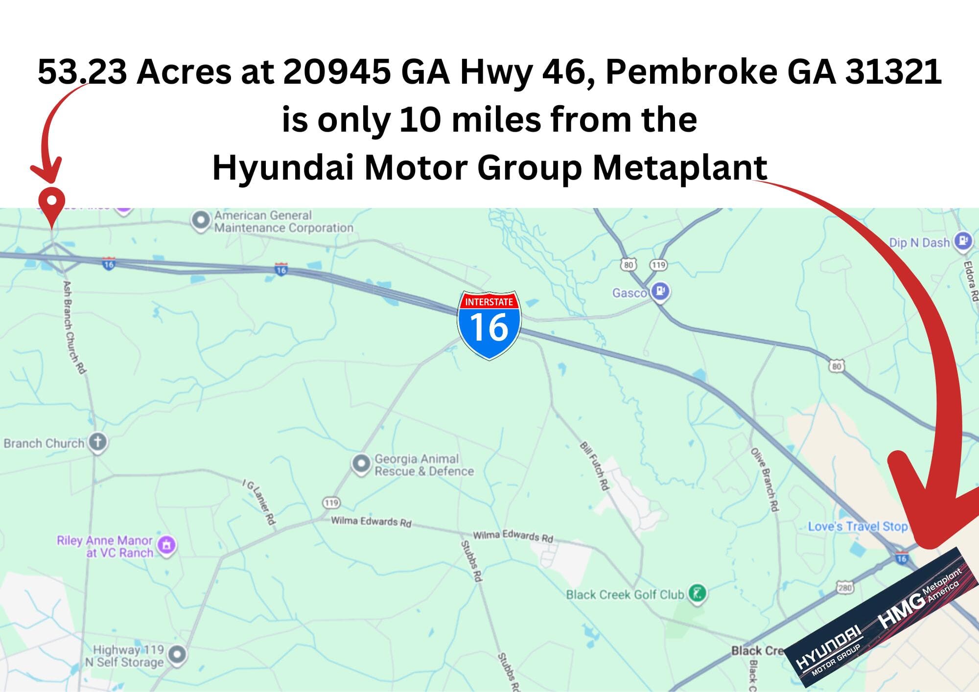 Undeveloped at 20945 Georgia 46, Pembroke, GA 31321, photo 10 of 12
