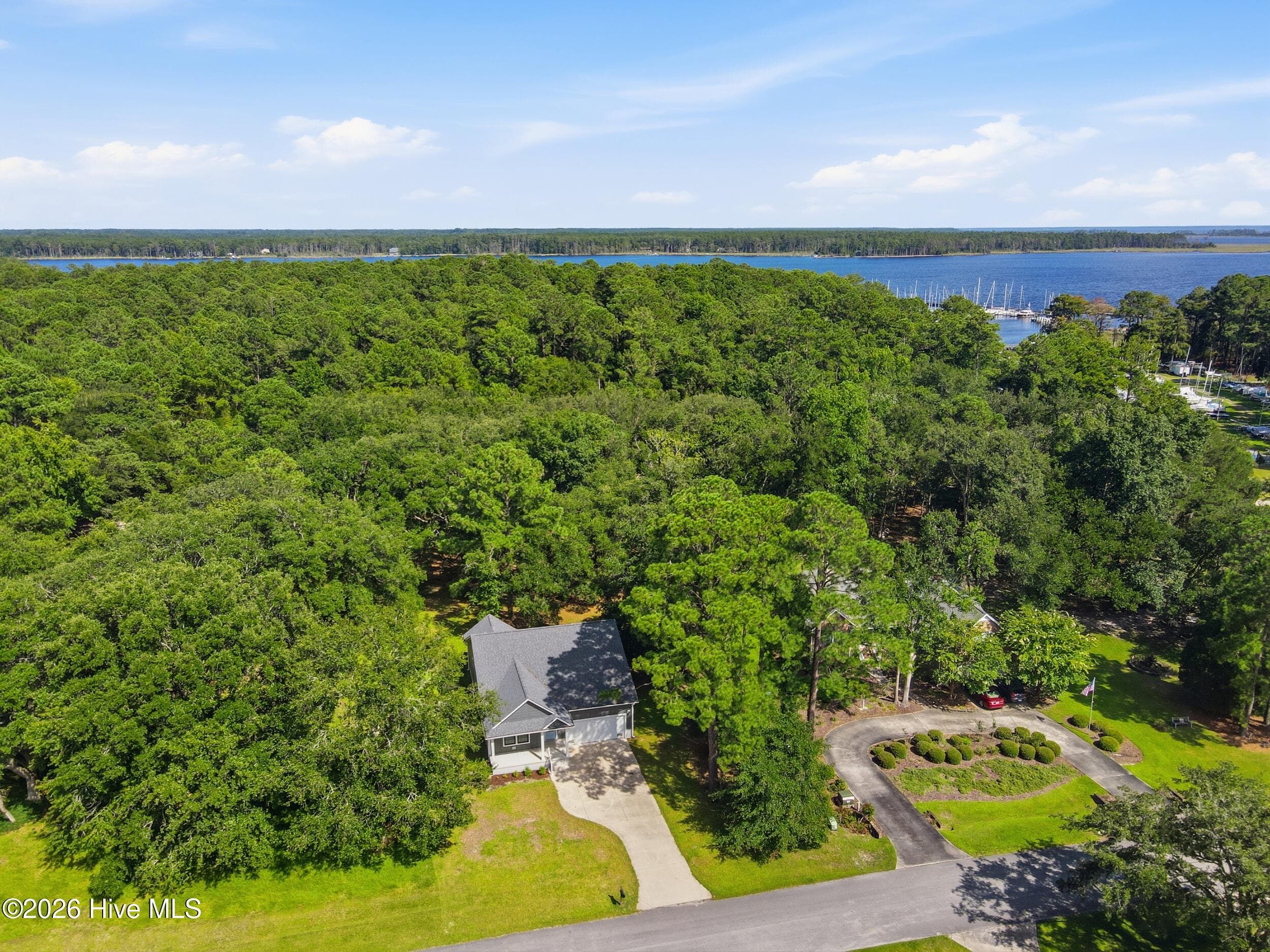 Aerial View - 1207 Barkentine Drive, New Bern, NC 28560