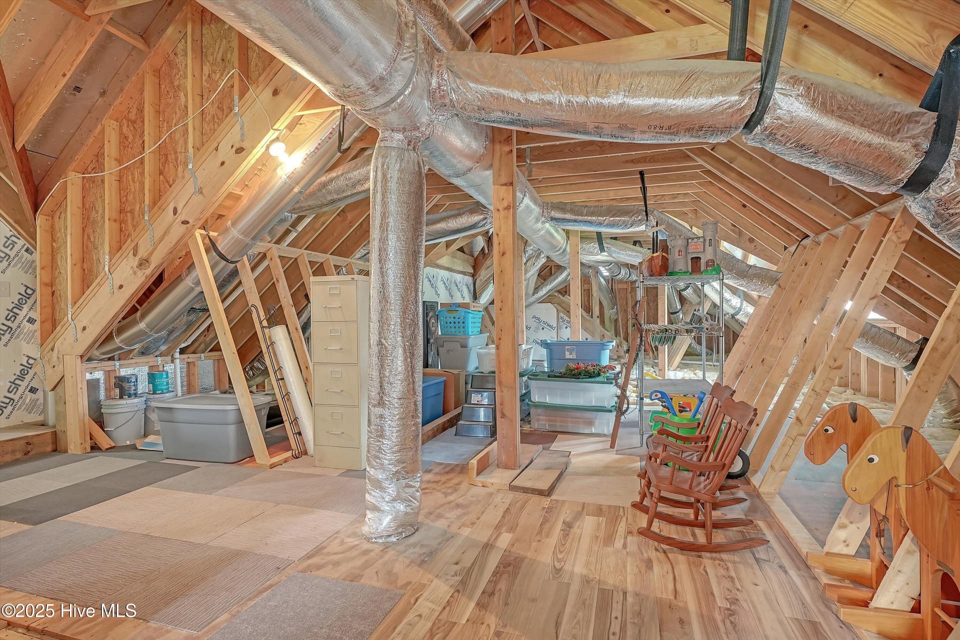 Incredible amount of Floored Storage - 102 Reflection Court SW, Ocean Isle Beach, NC 28469