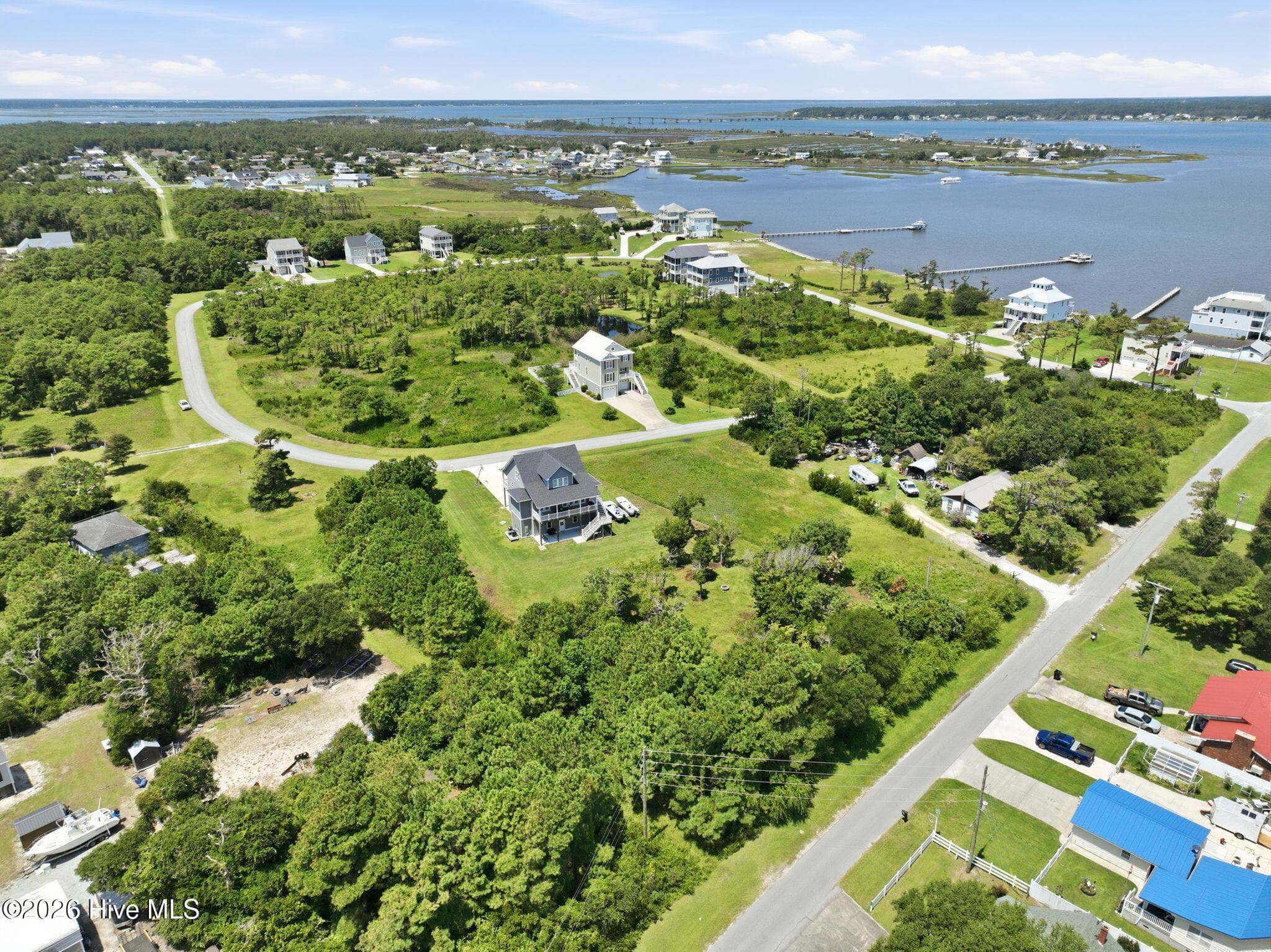Wooded at 154 Westbay Circle, Harkers Island, NC 28531, photo 9 of 15