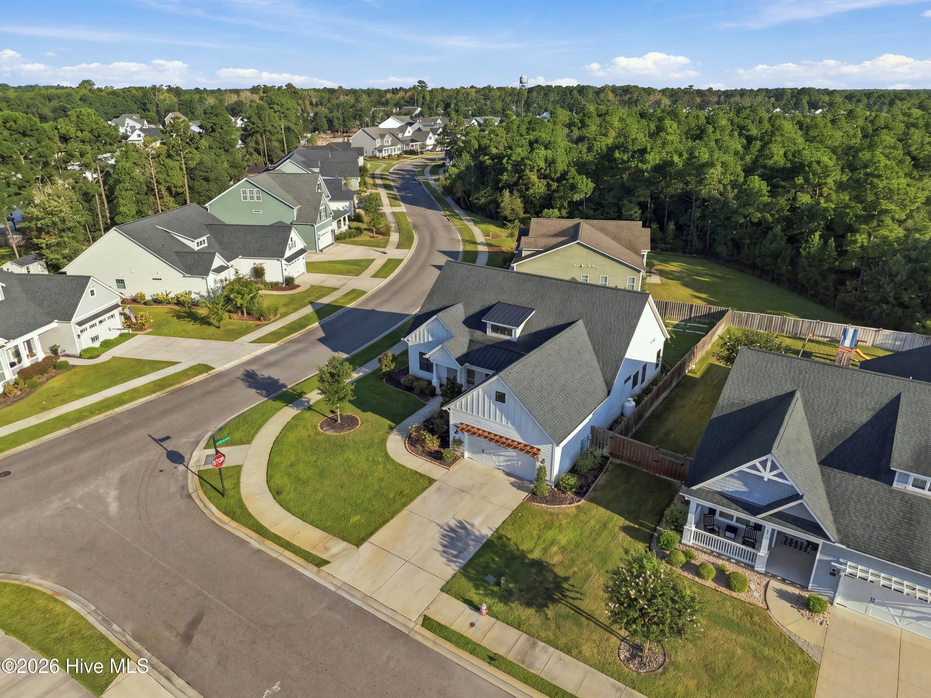 Front Right Aerial - 11 Lemongrass Court, Hampstead, NC 28443