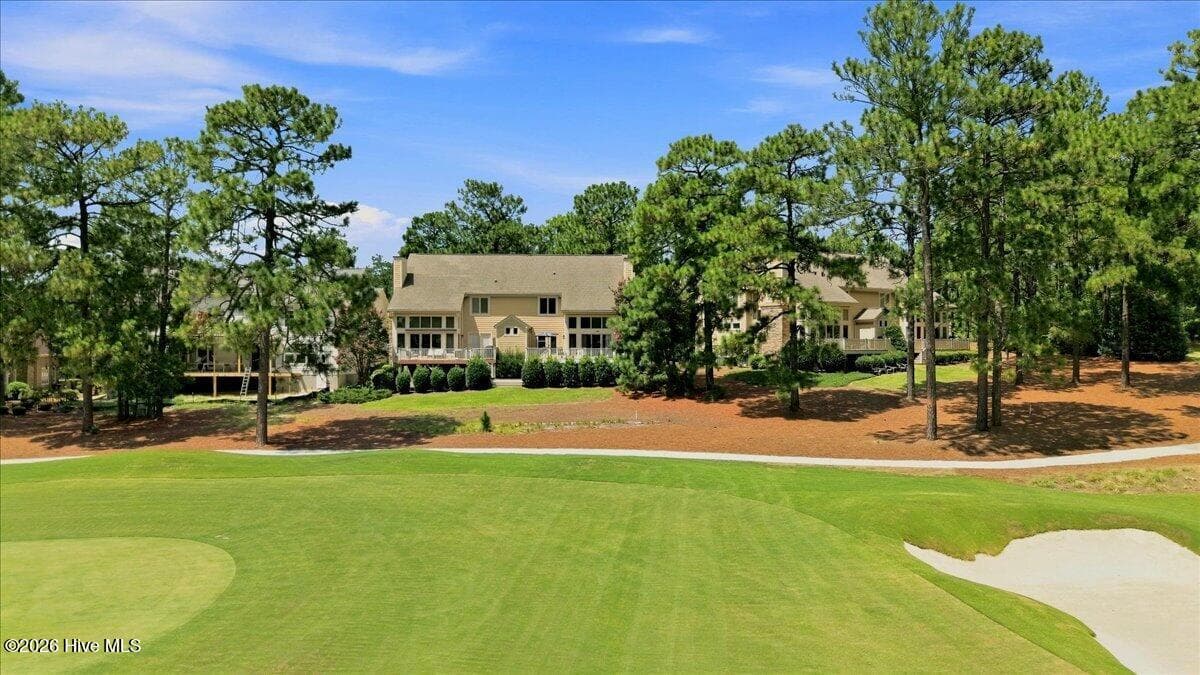 This exceptional property offers front-row views of world-class golf. - 150 Cochrane Castle Circle, Pinehurst, NC 28374