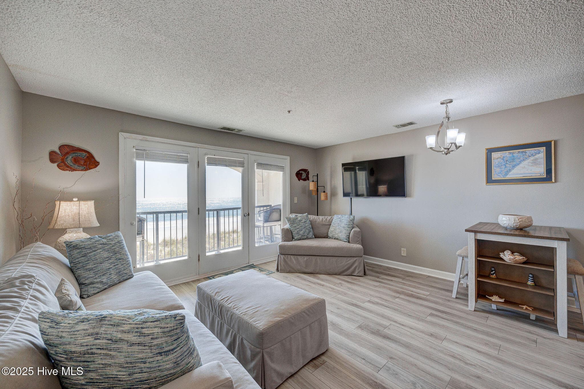 Living room - 790 New River Inlet Road Unit 115a, North Topsail Beach, NC 28460