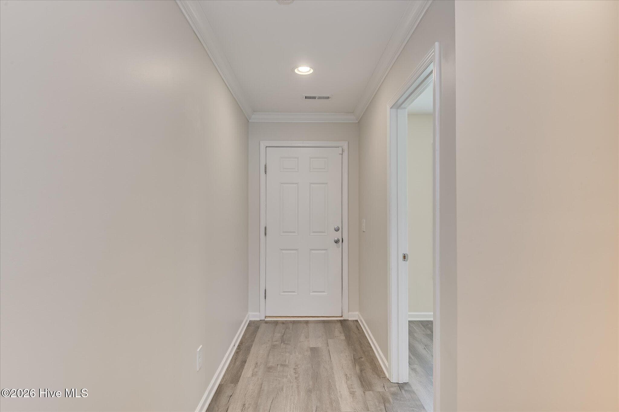 Front door/ hallway (bonus room to the right) - 4033 Thimbleberry Drive, Graniteville, SC 29829