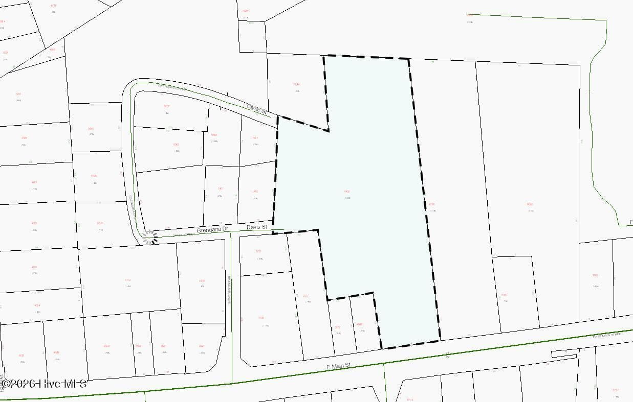 Boundaries are Approximate - 00 E Main Street, Biscoe, NC 27209