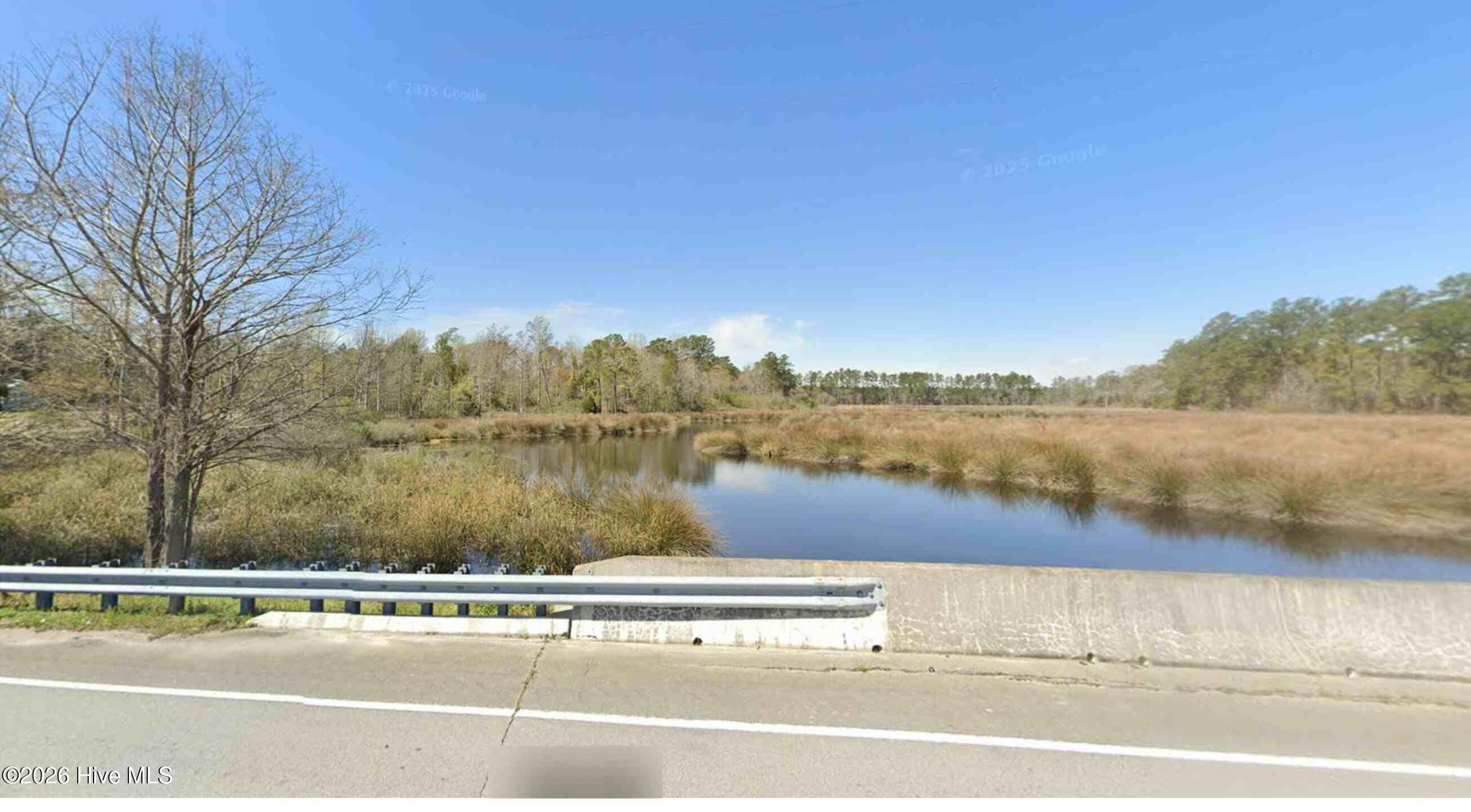 View of Property Waterfront from Bay City Rd Bridge March 2024 - 314 Multiple Lots Dees Avenue, Bayboro, NC 28515