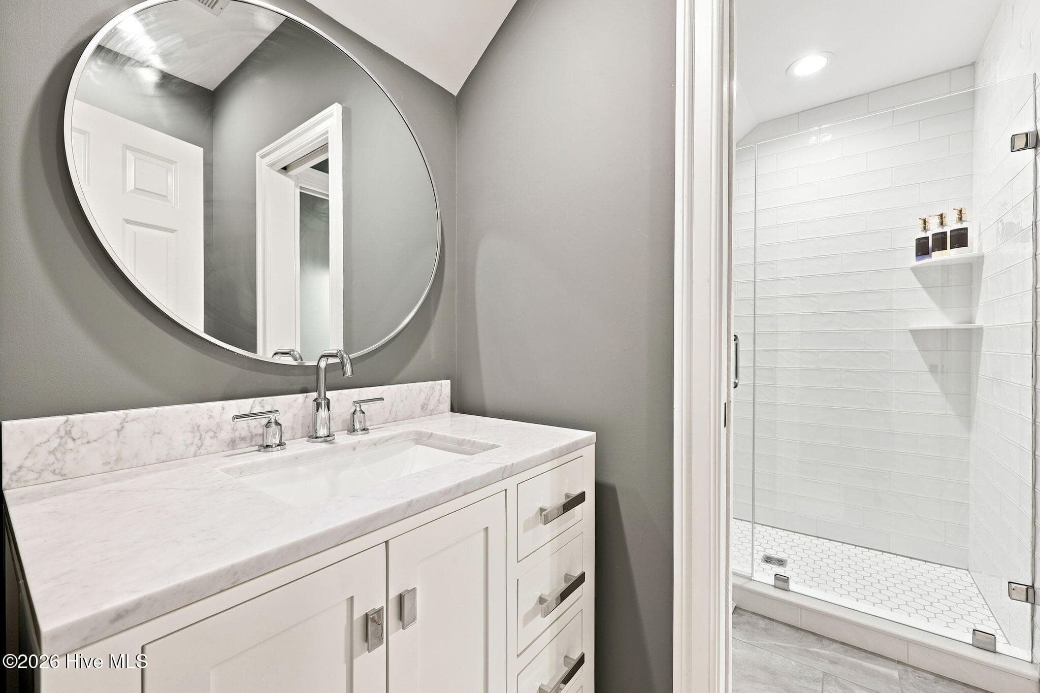 Upstairs bathroom - 102 Chesterfield Drive, Pinehurst, NC 28374