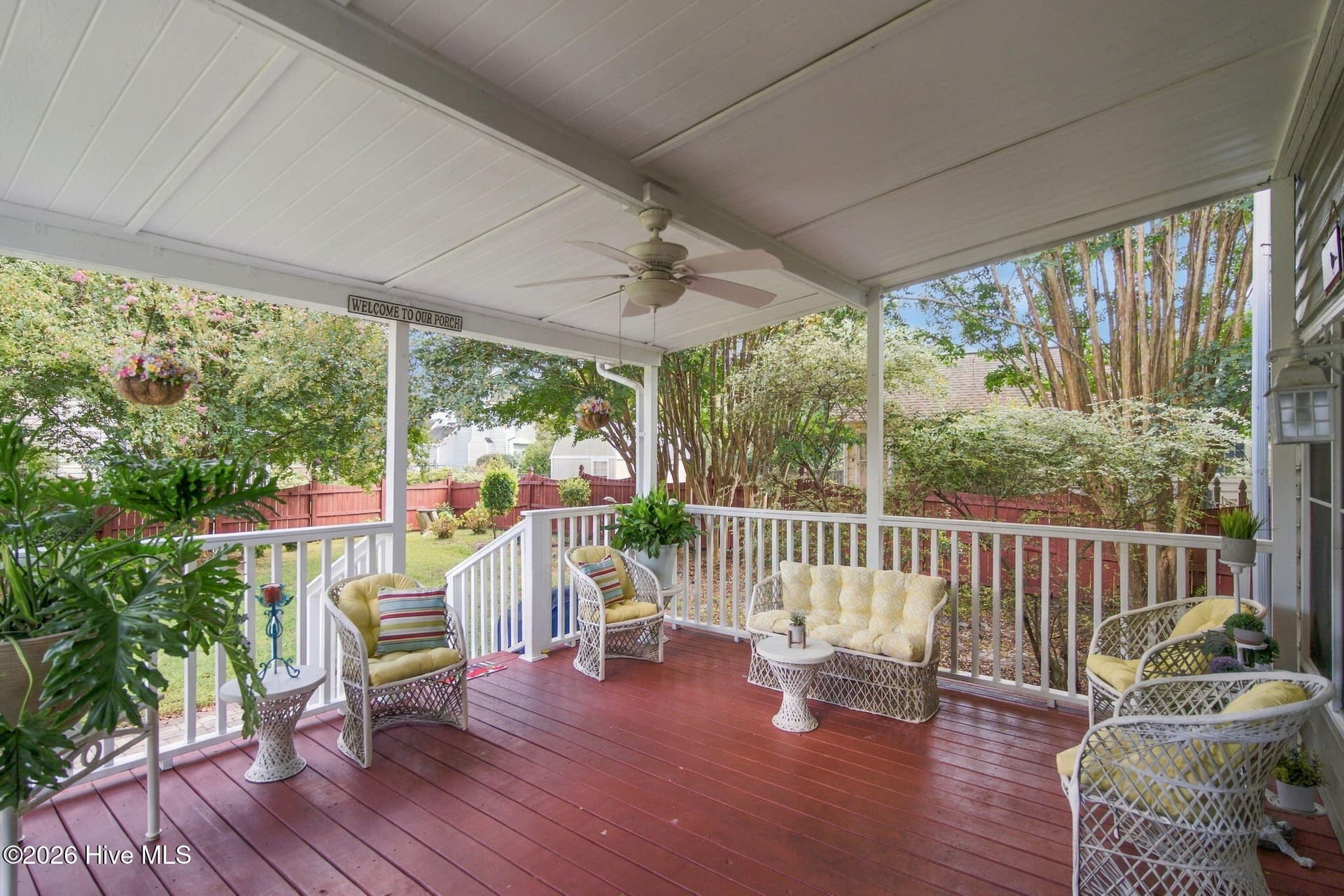 Covered porch 2 - 3501 Kyle Court, Wilmington, NC 28409