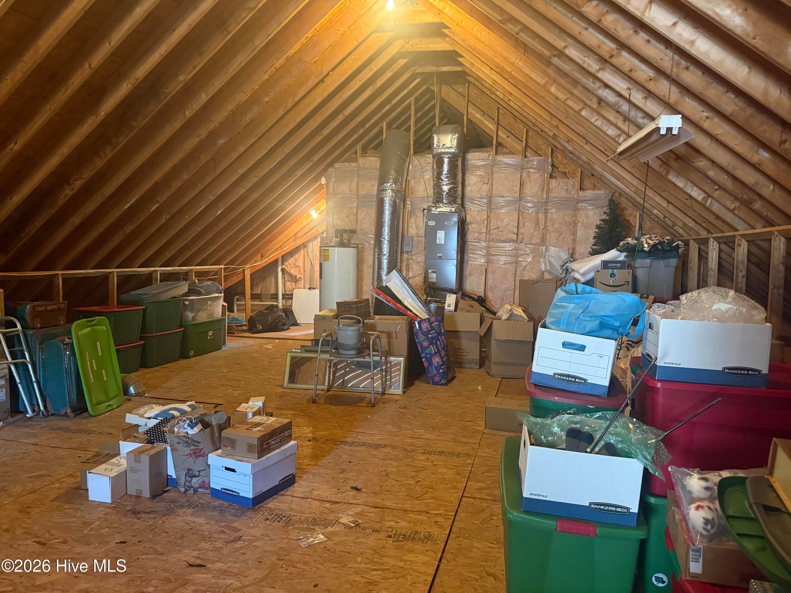 Large walk in attic - 924 Potomac Drive, Chocowinity, NC 27817