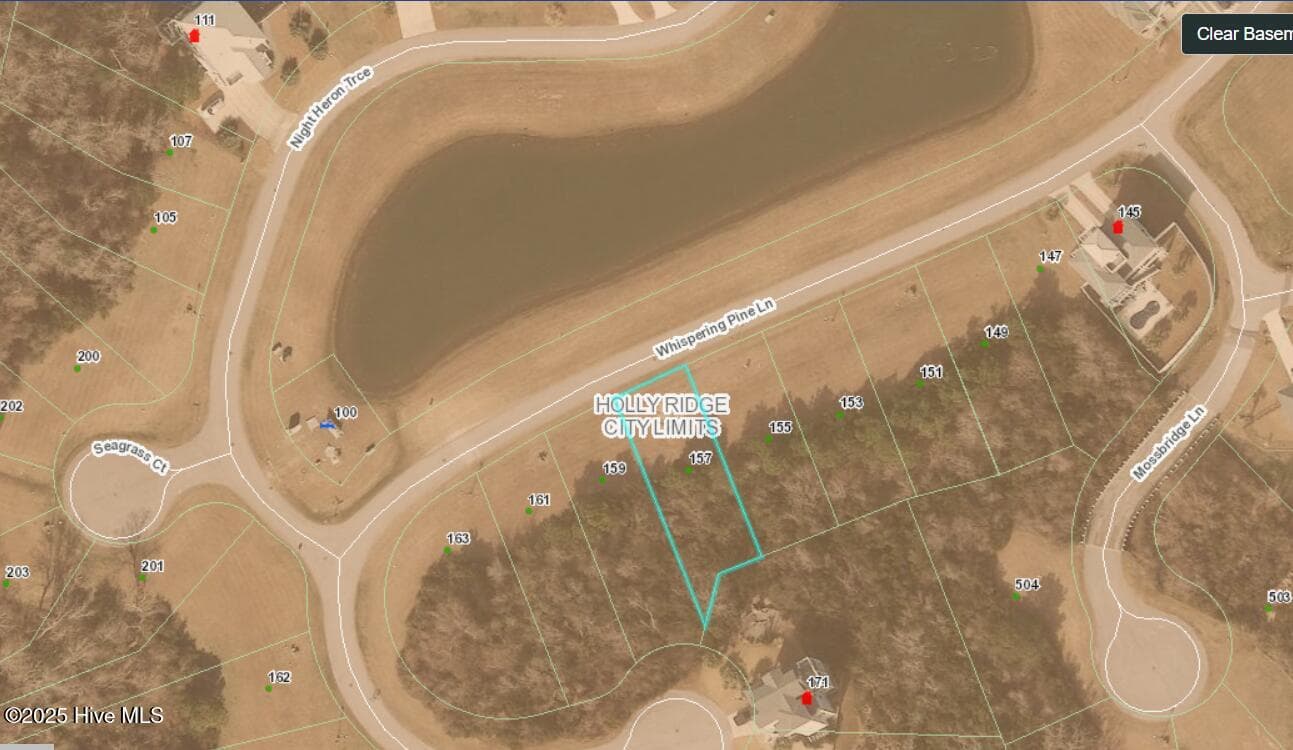 Residential Lot at 157 Whispering Pine Lane, Holly Ridge, NC 28445, photo 7 of 29
